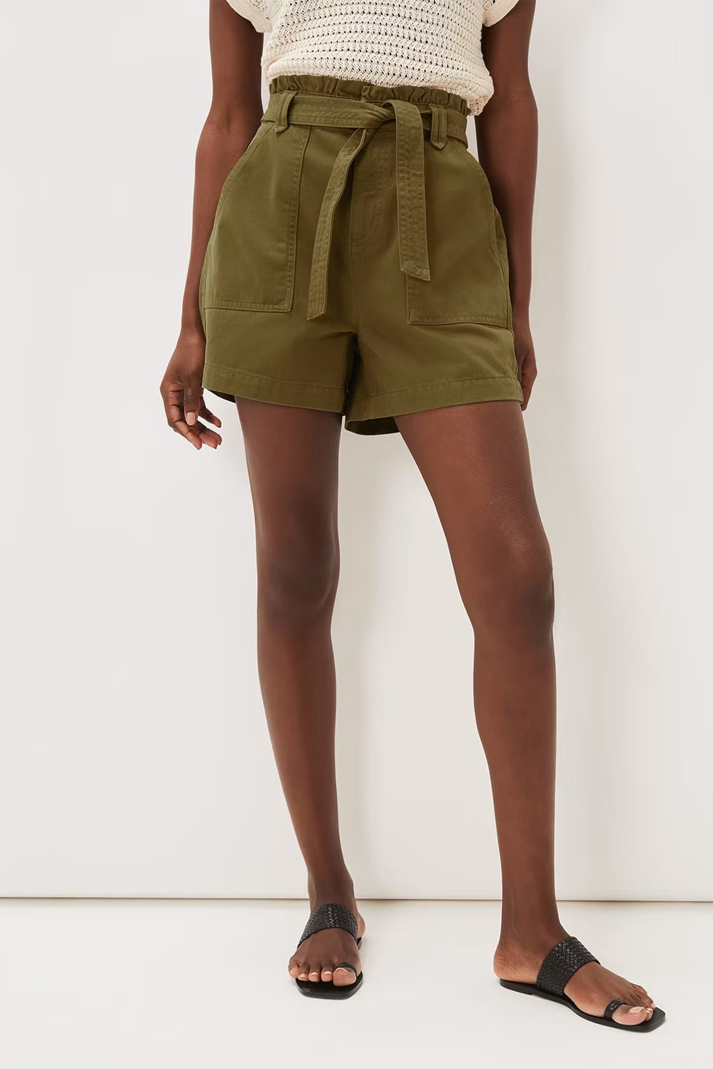Pollie Denim Cargo Shorts