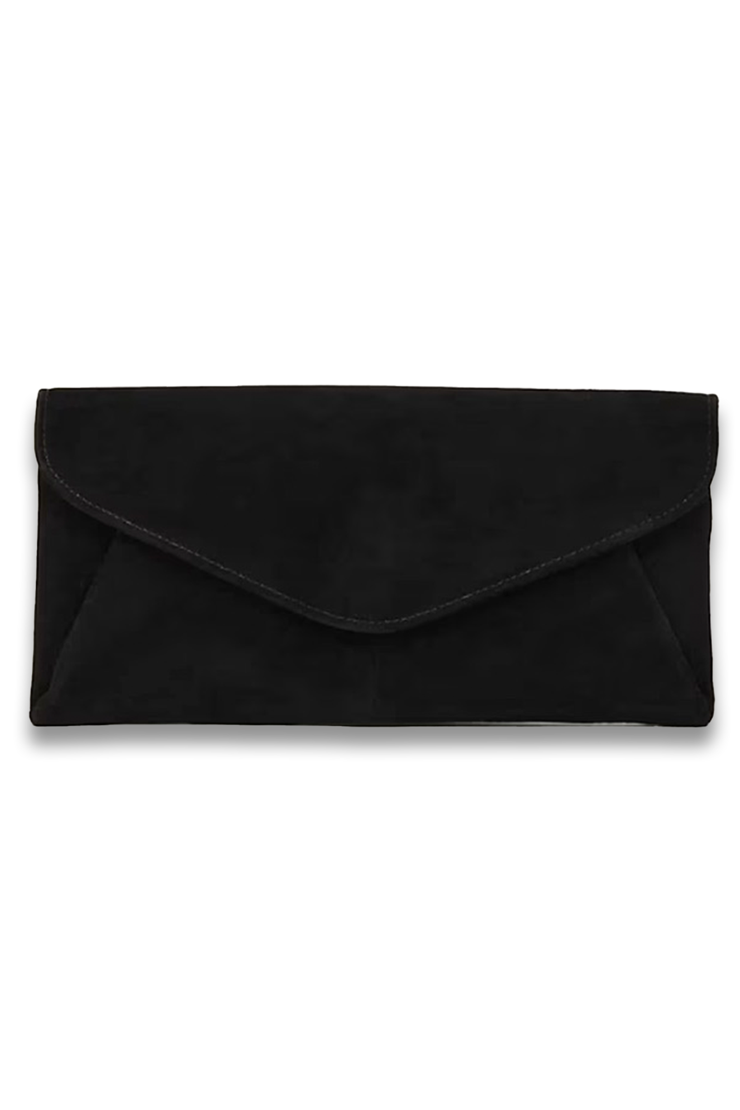 Wendie Suede Envelope Clutch Bag
