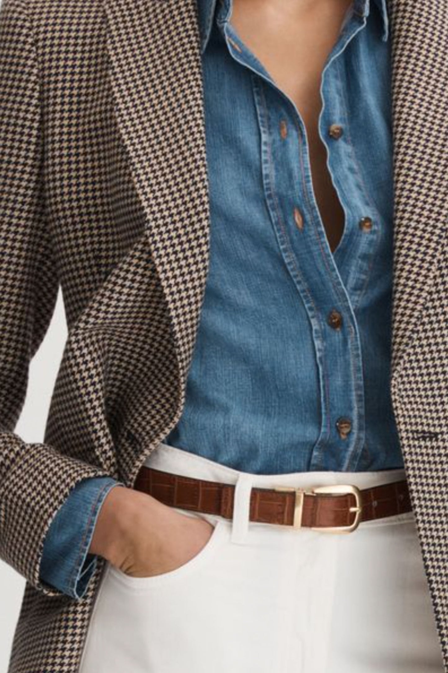 Madison Reversible Leather Belt