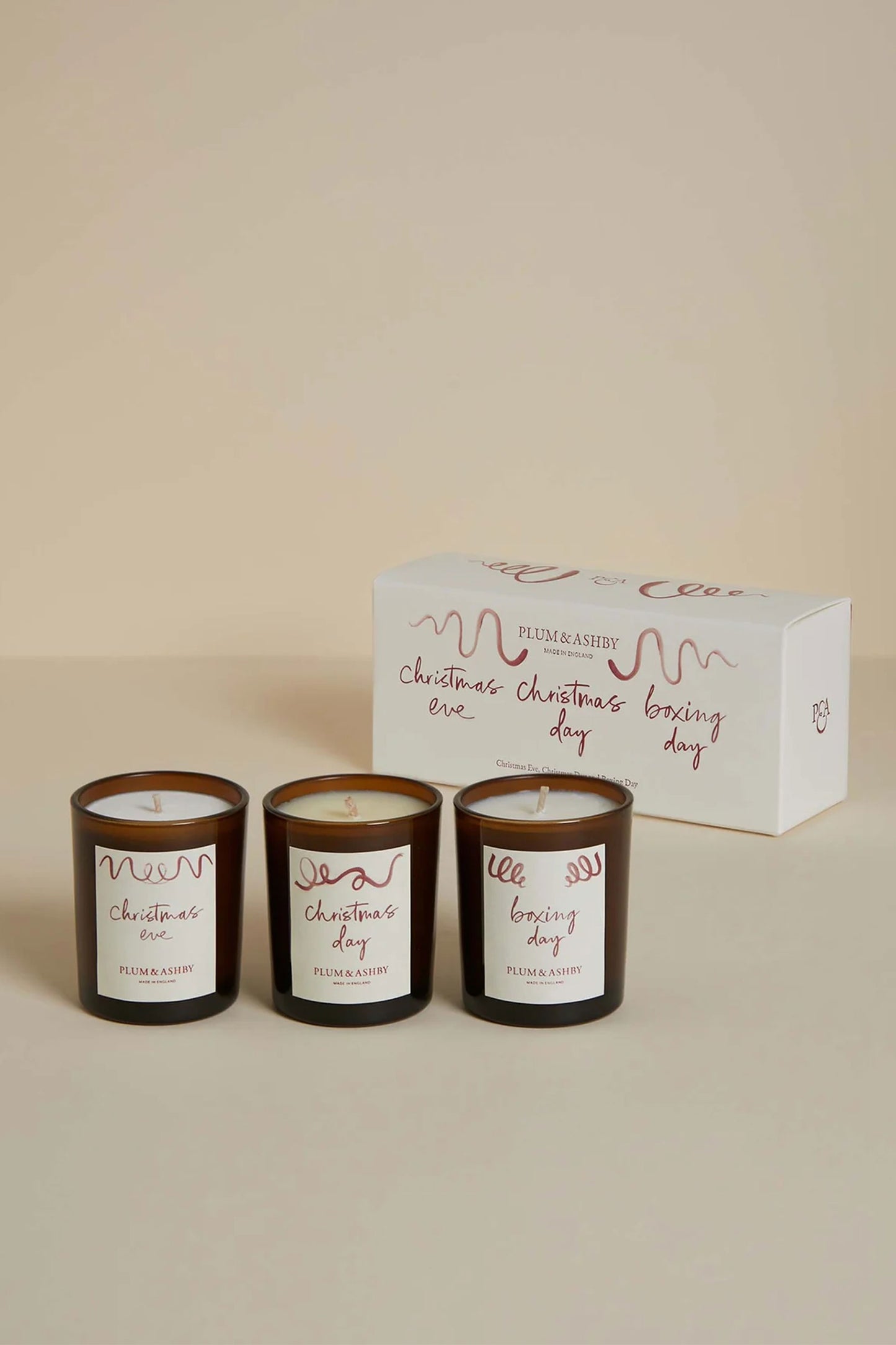Christmas Votive Set