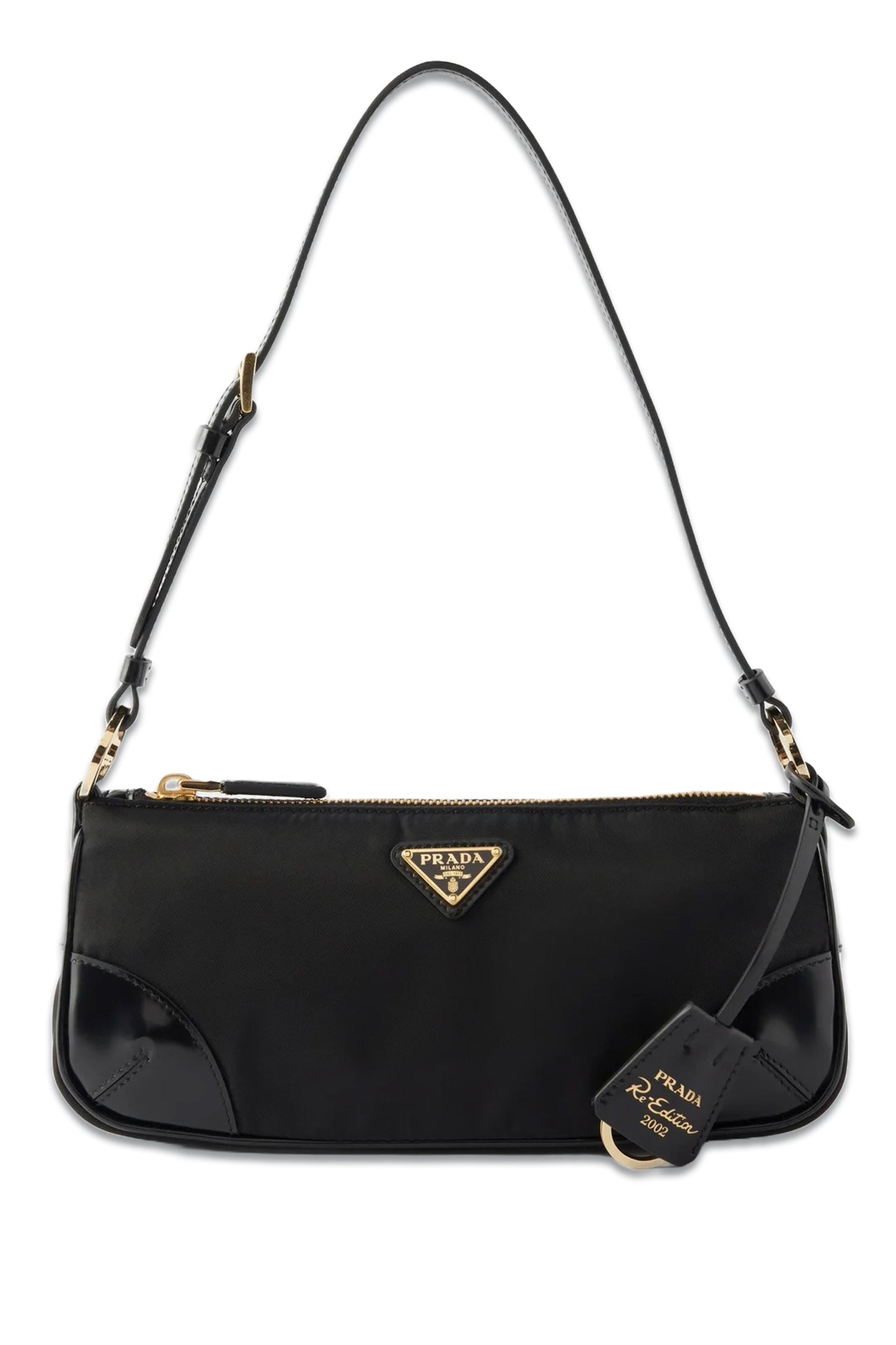 Re-Edition Nylon And Leather Shoulder Bag