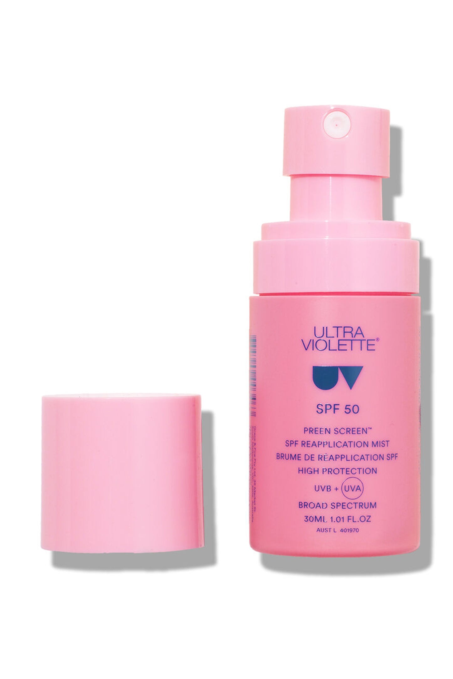 Preen Screen SPF50 Reapplication Mist Skinscreen™