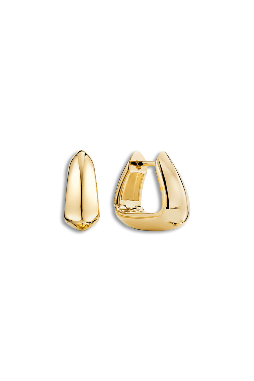 Pyra Gold Medium Hoops