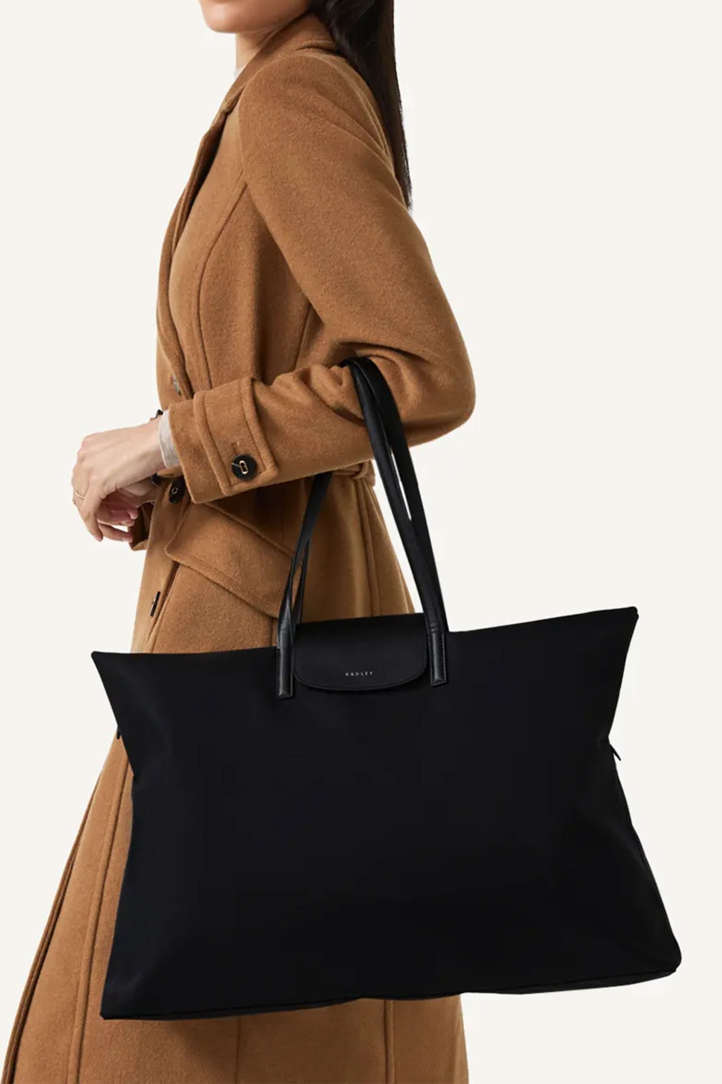 Pocket Essentials Large Ziptop Shoulder Bag