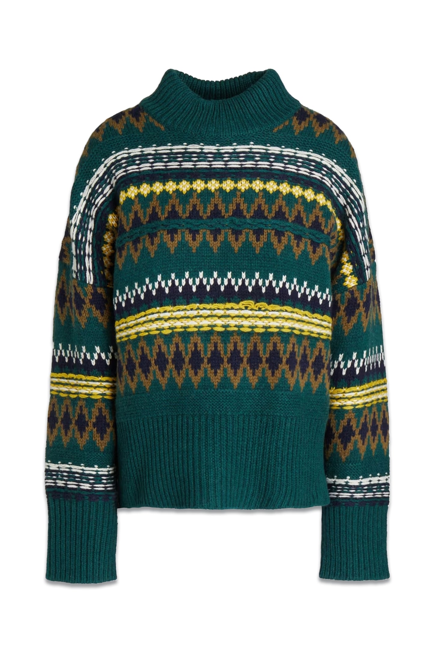 Willow Fair Isle Wool Sweater