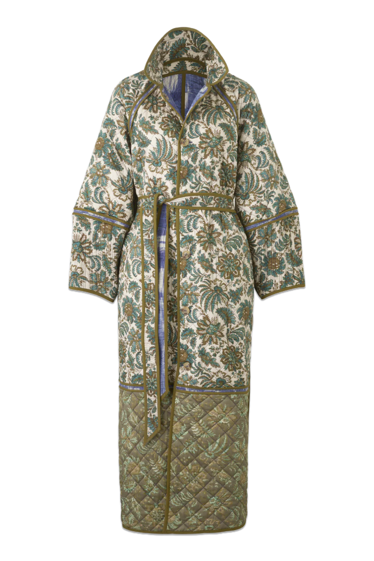 Reversible Quilted Raglan Coat