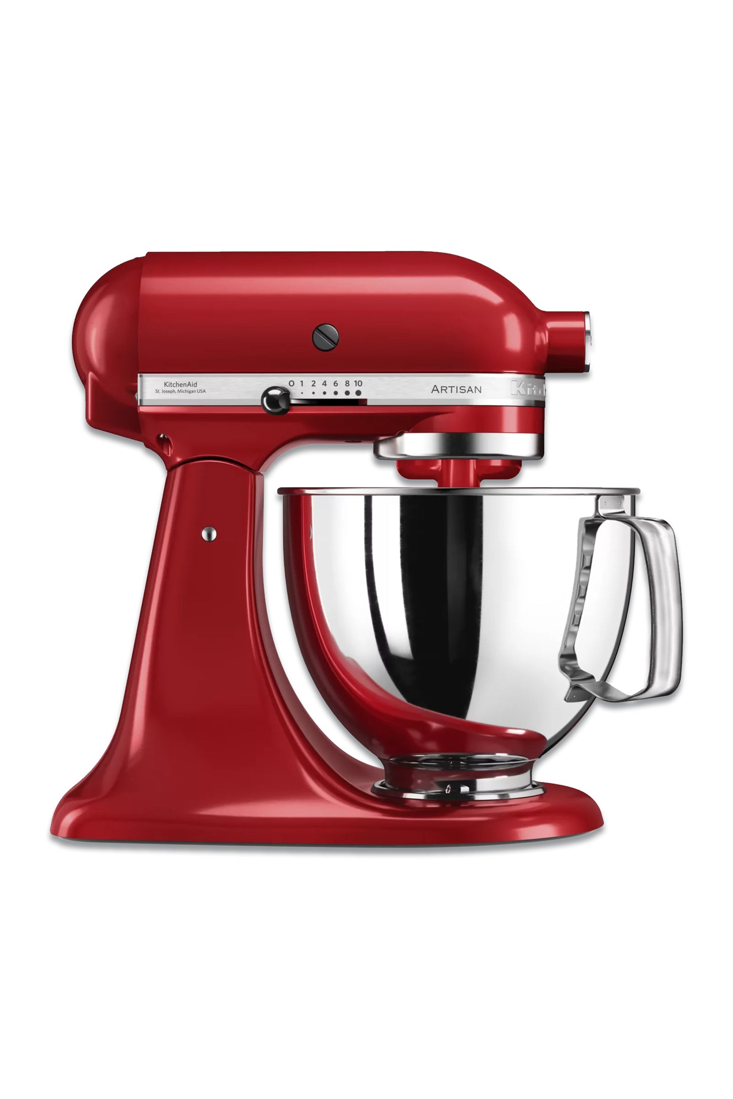 KitchenAid 175 Artisan 4.8L Stand Mixer, Red