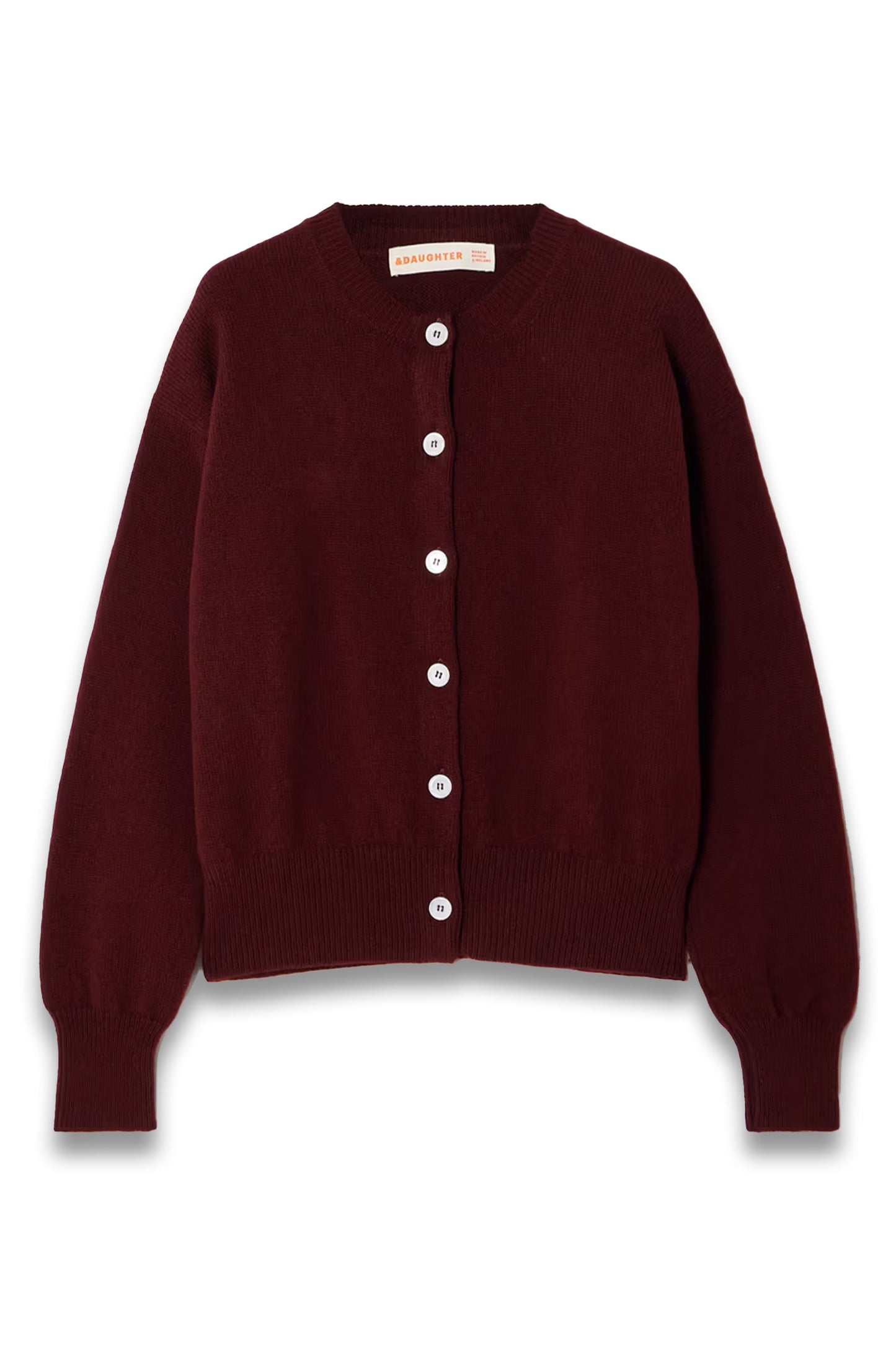 Wool cardigan