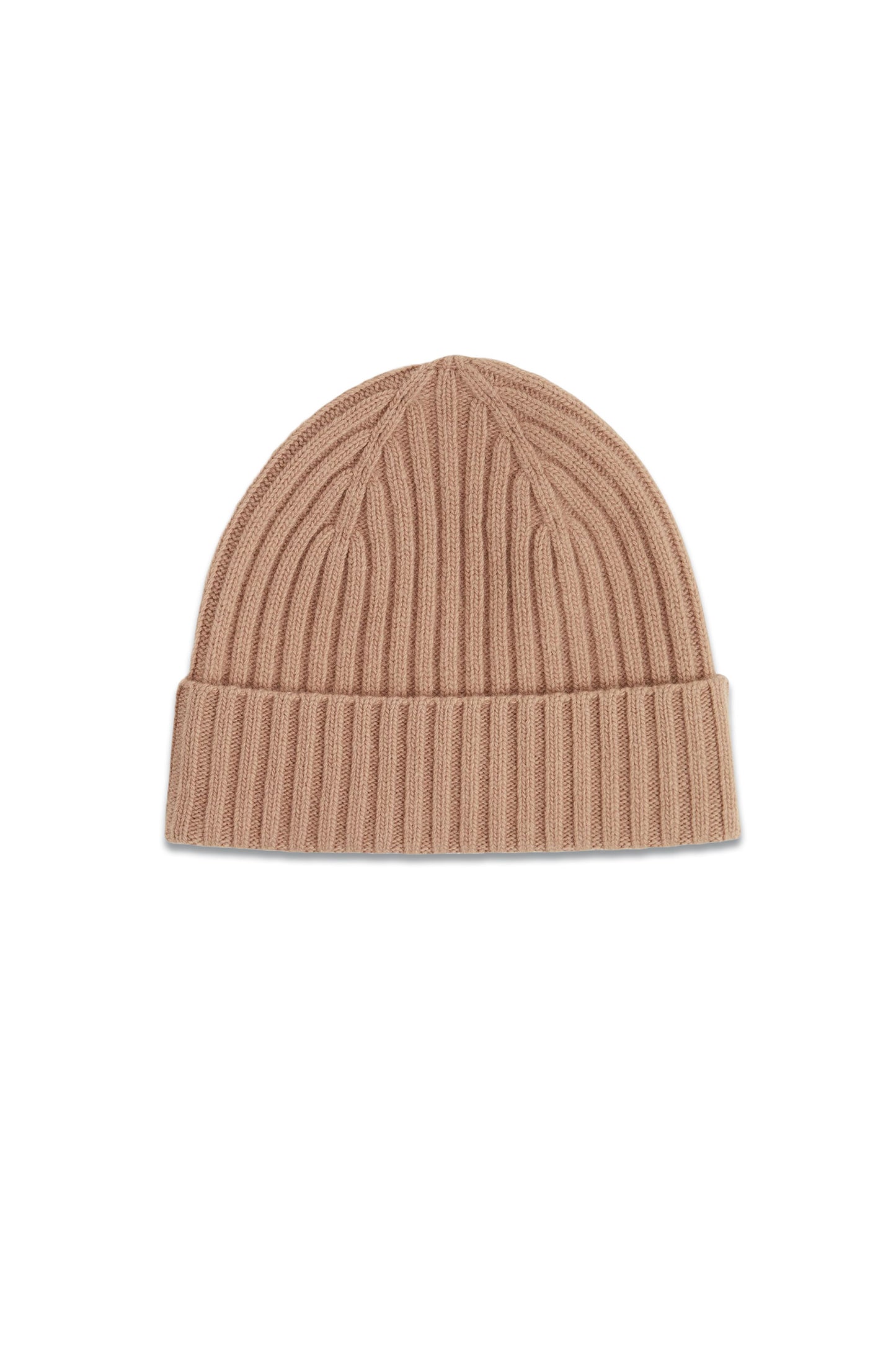 Cashmere-Wool Beanie Hat