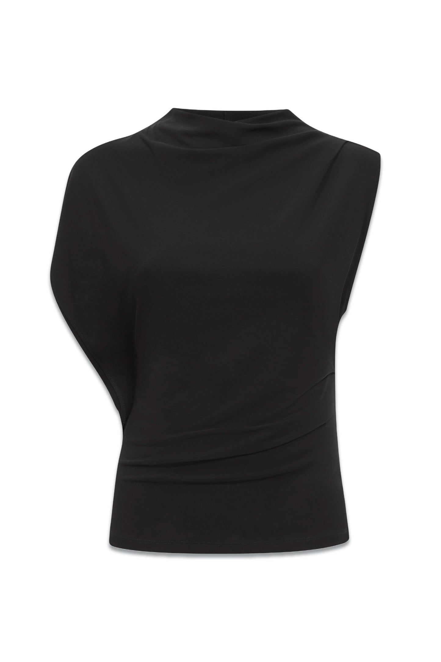 Eva Asymmetric Draped Top