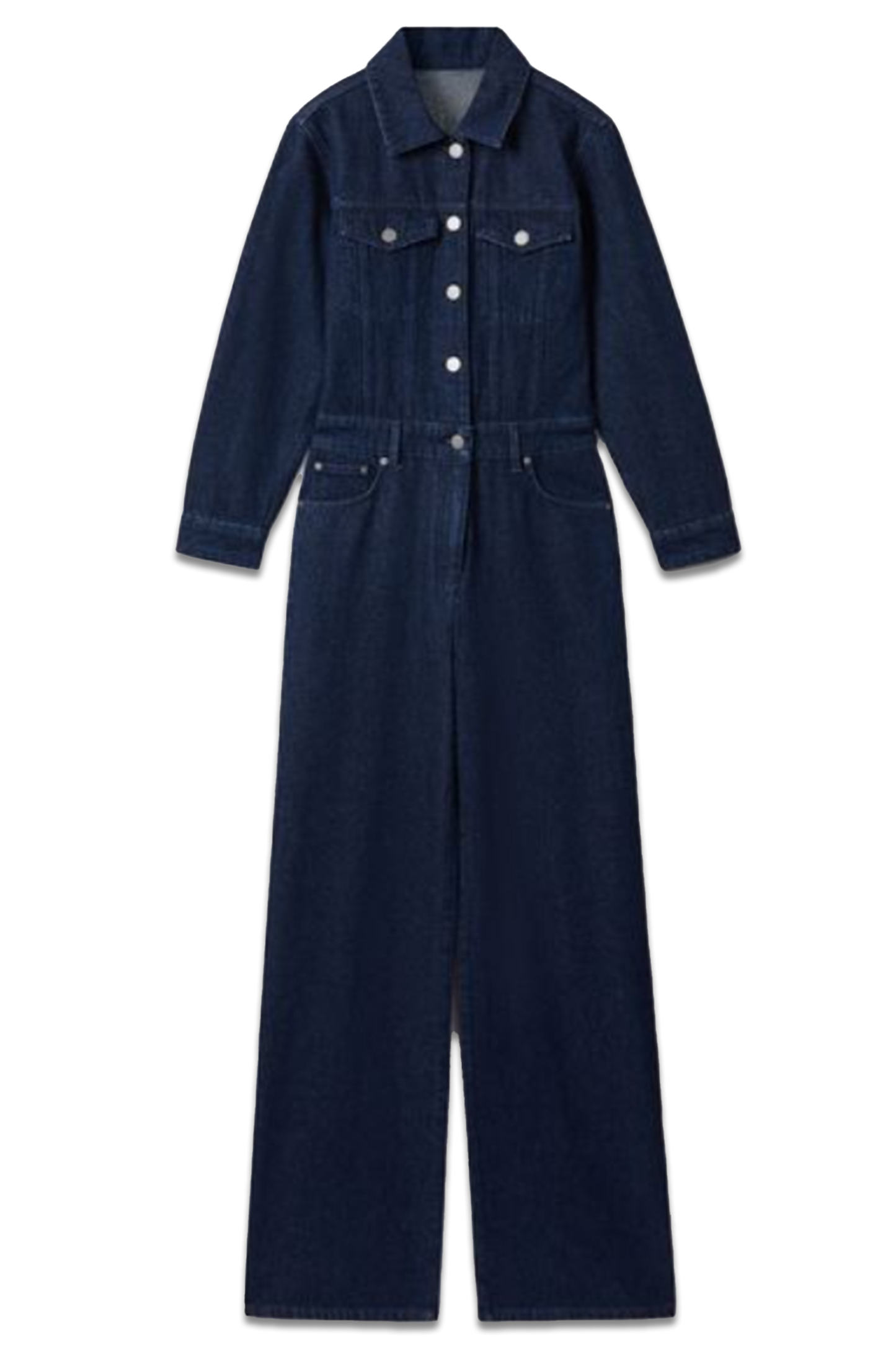 Frankie Relaxed Denim Jumpsuit
