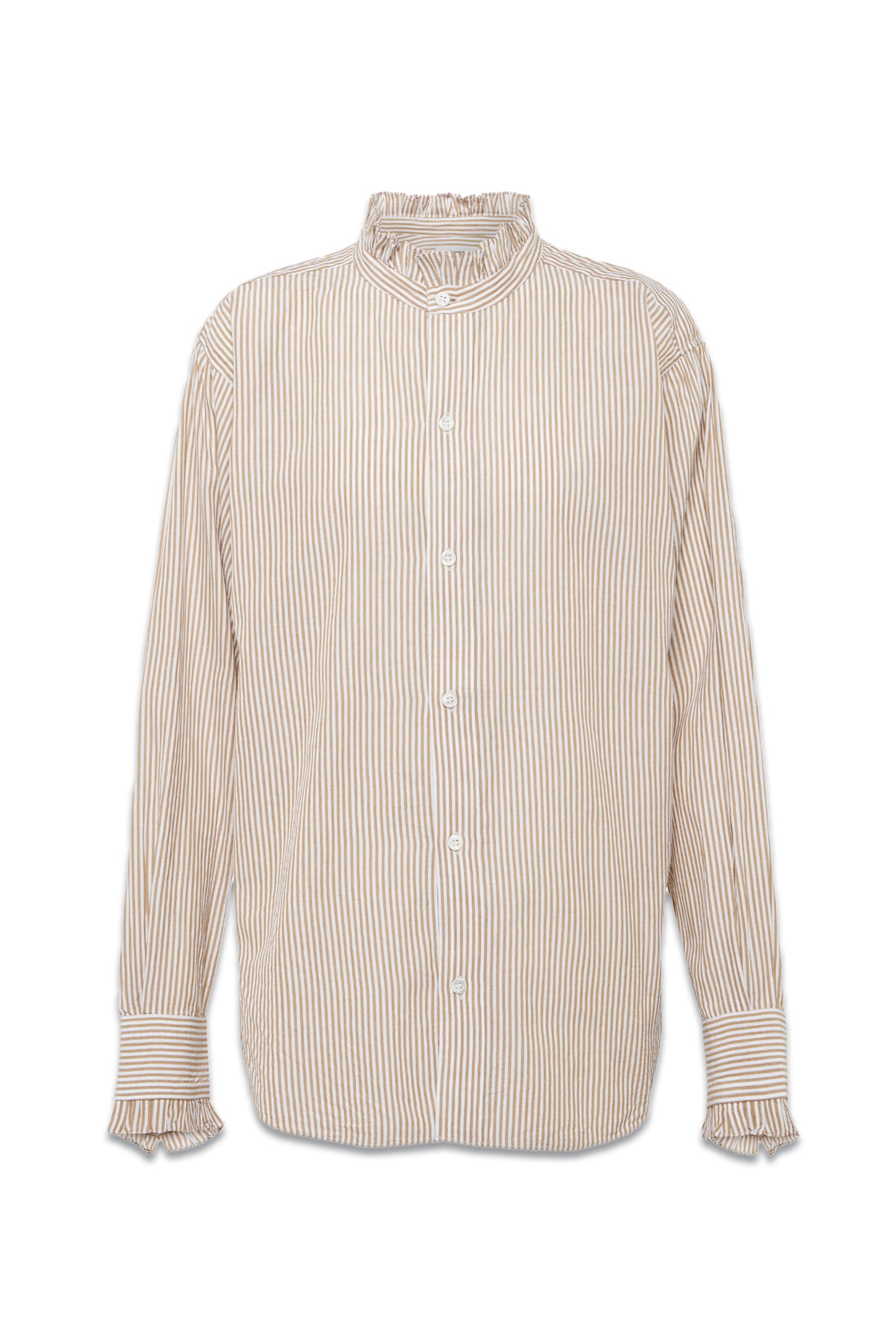 Saoli Striped Cotton Shirt