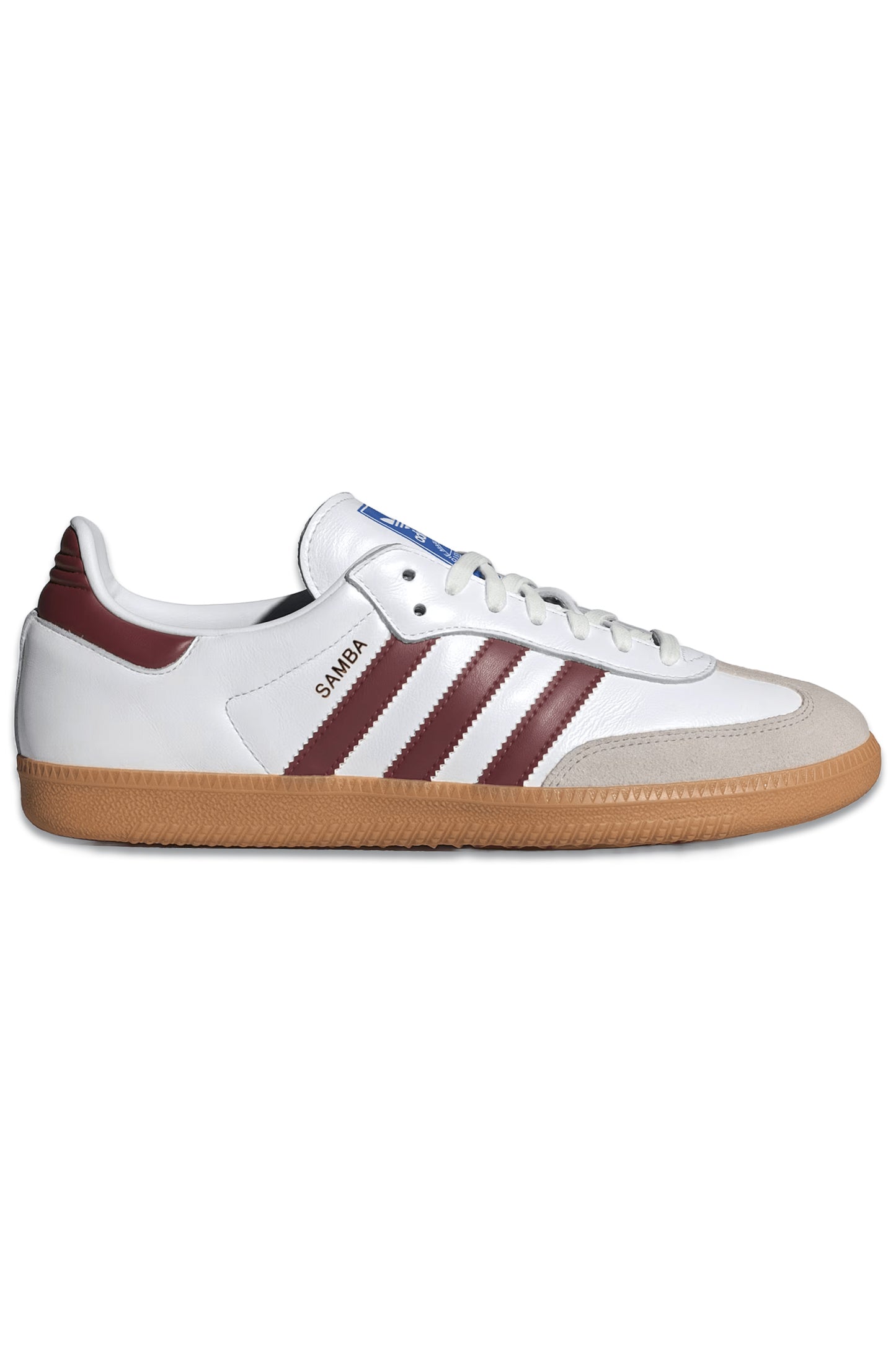 Samba OG Trainers In White And Burgundy