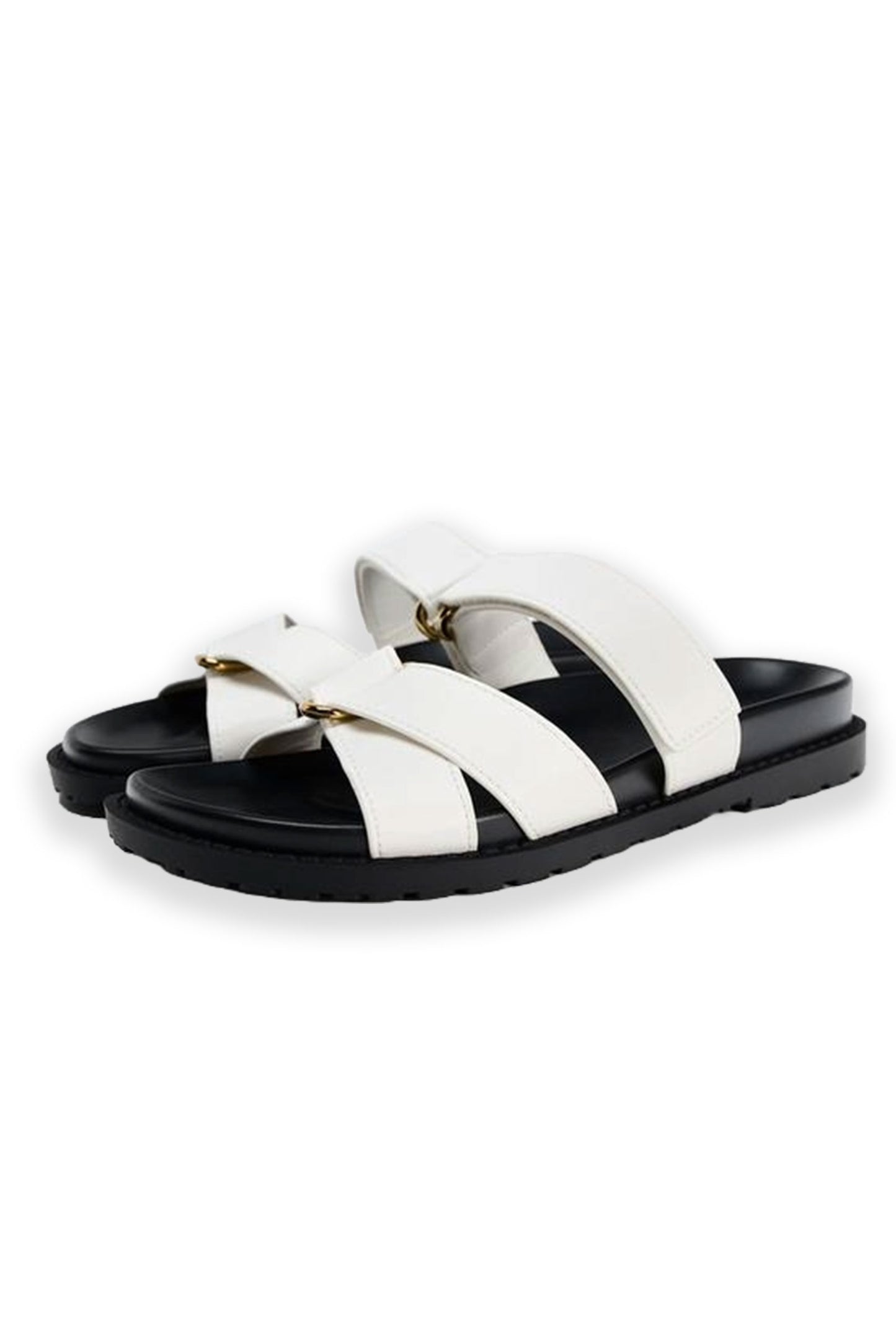 Contrast Flat Sandals