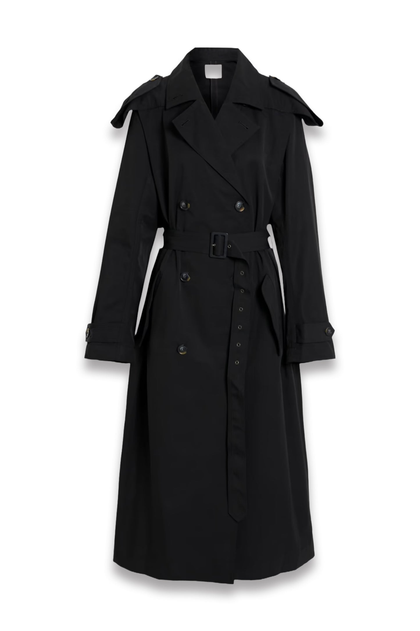 Cotton-Blend Gabardine Trench Coat