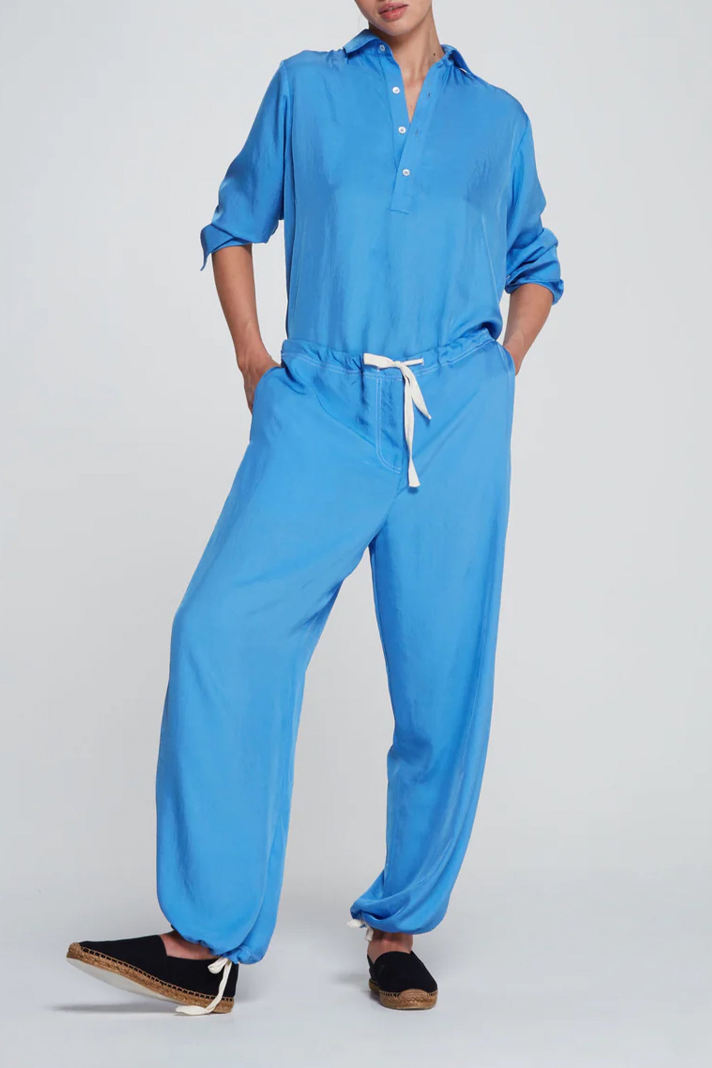 Summer Trouser Riviera Blue
