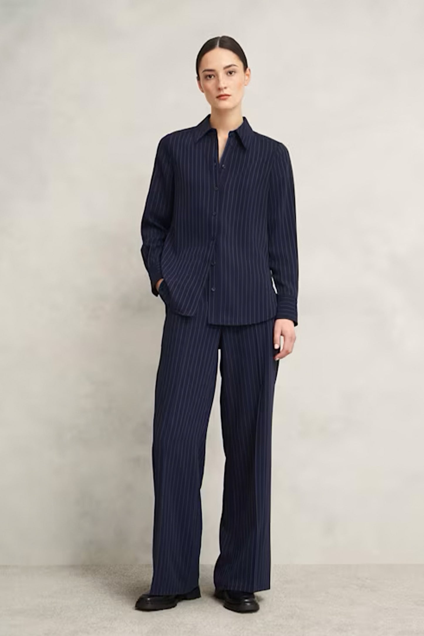 Hadley Pinstripe Set