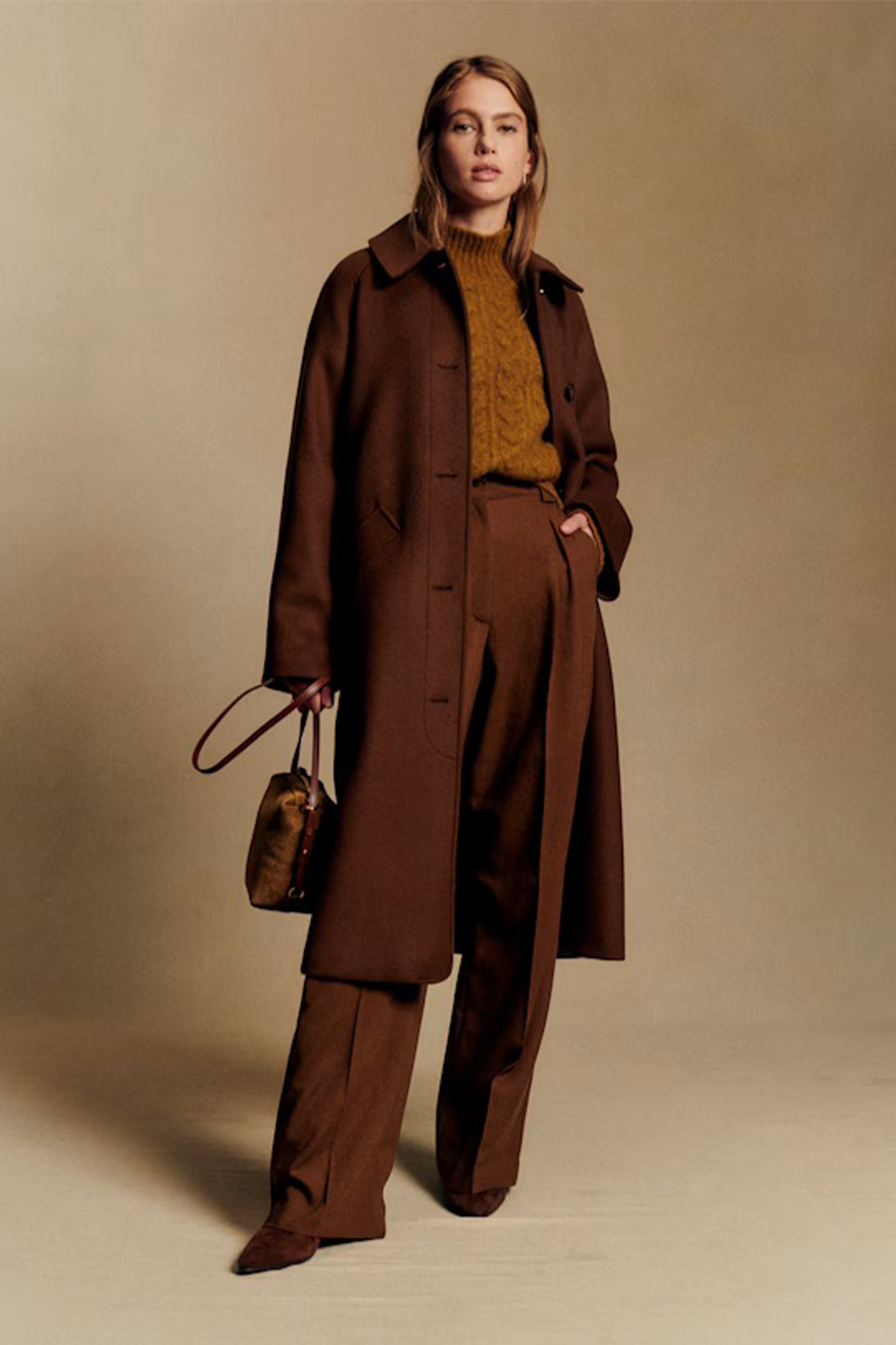 Brown Clyde Coat