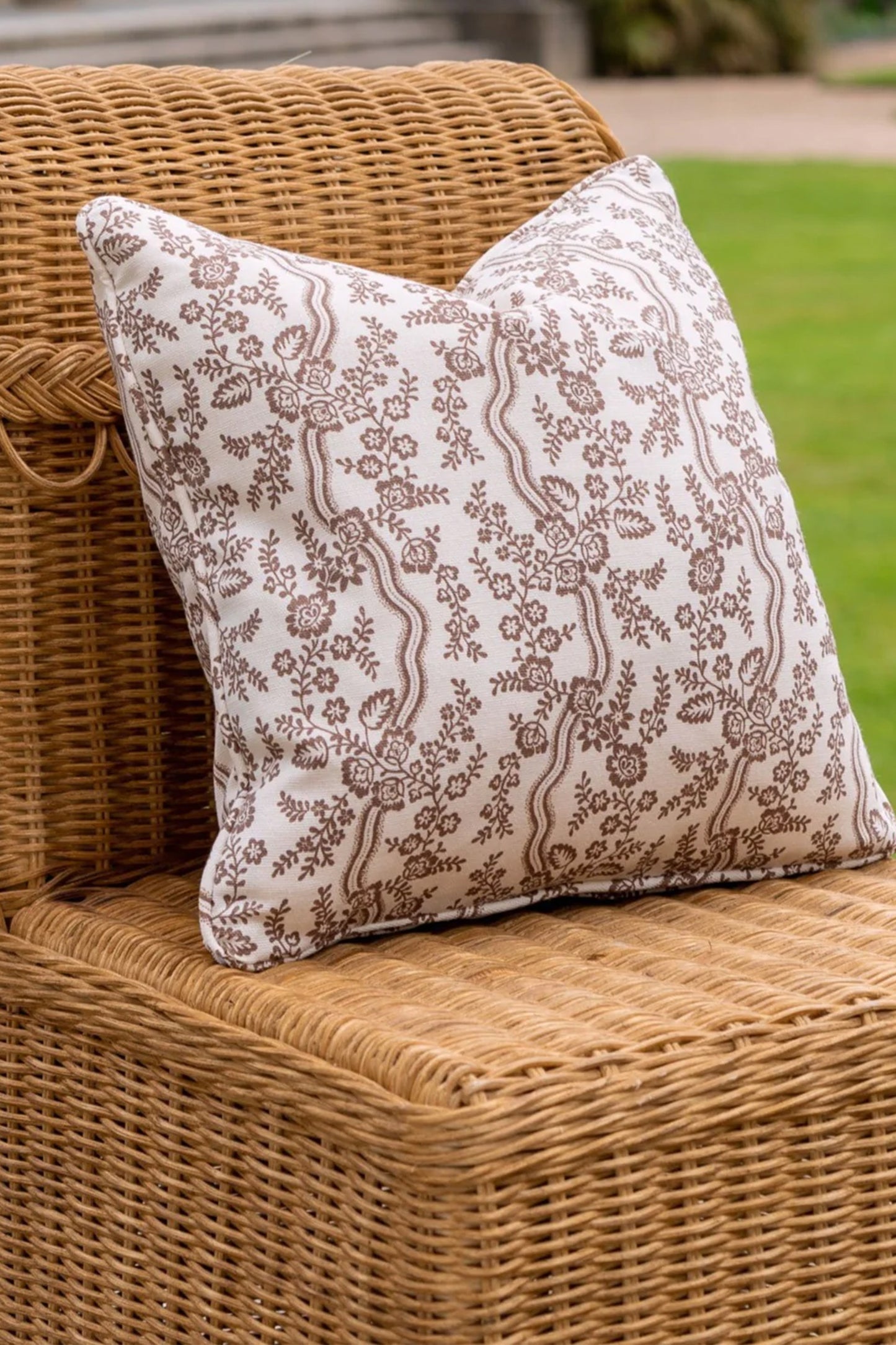 Crosby Piped Throw Cushion