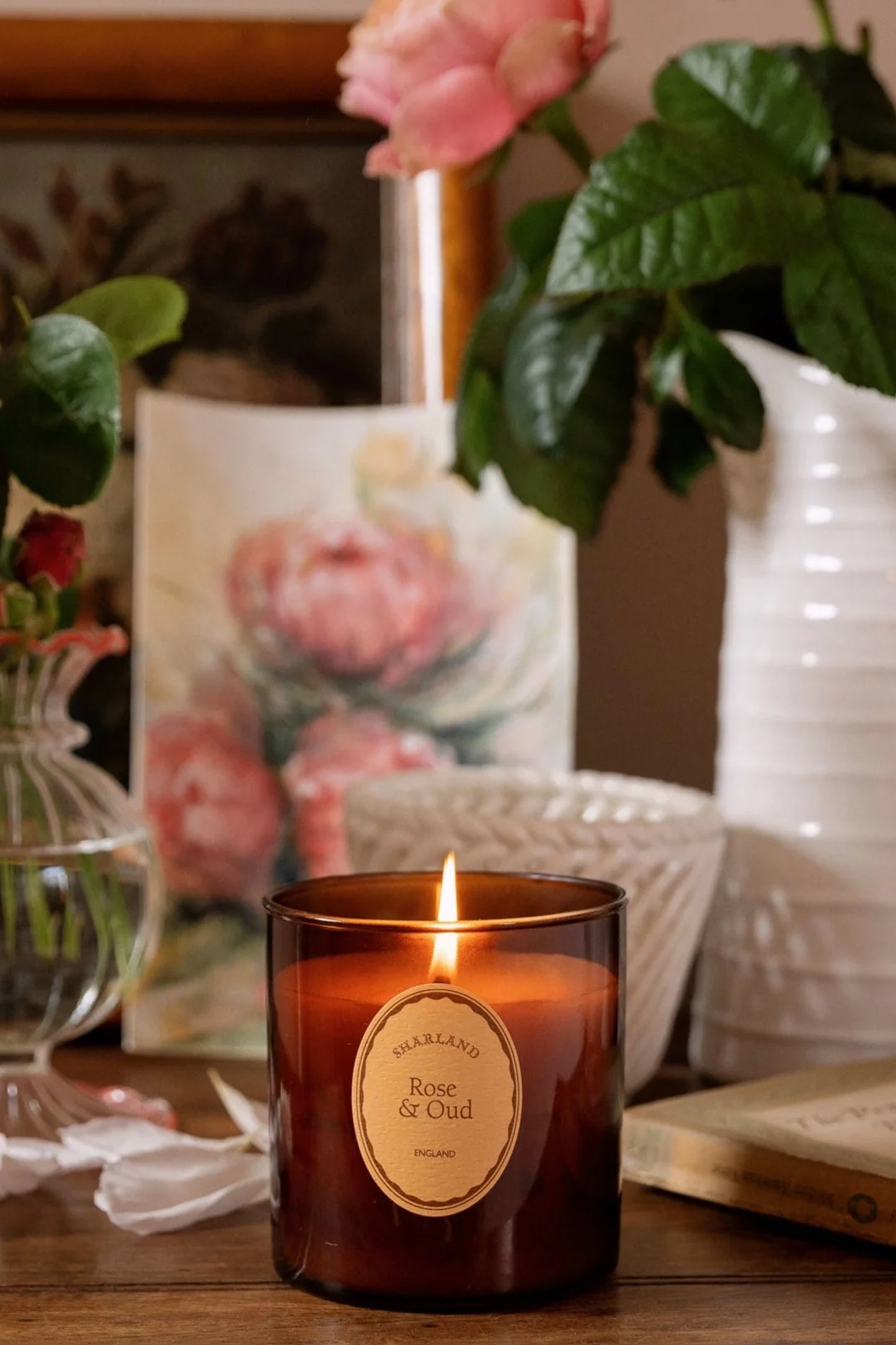 Rose & Oud Candle