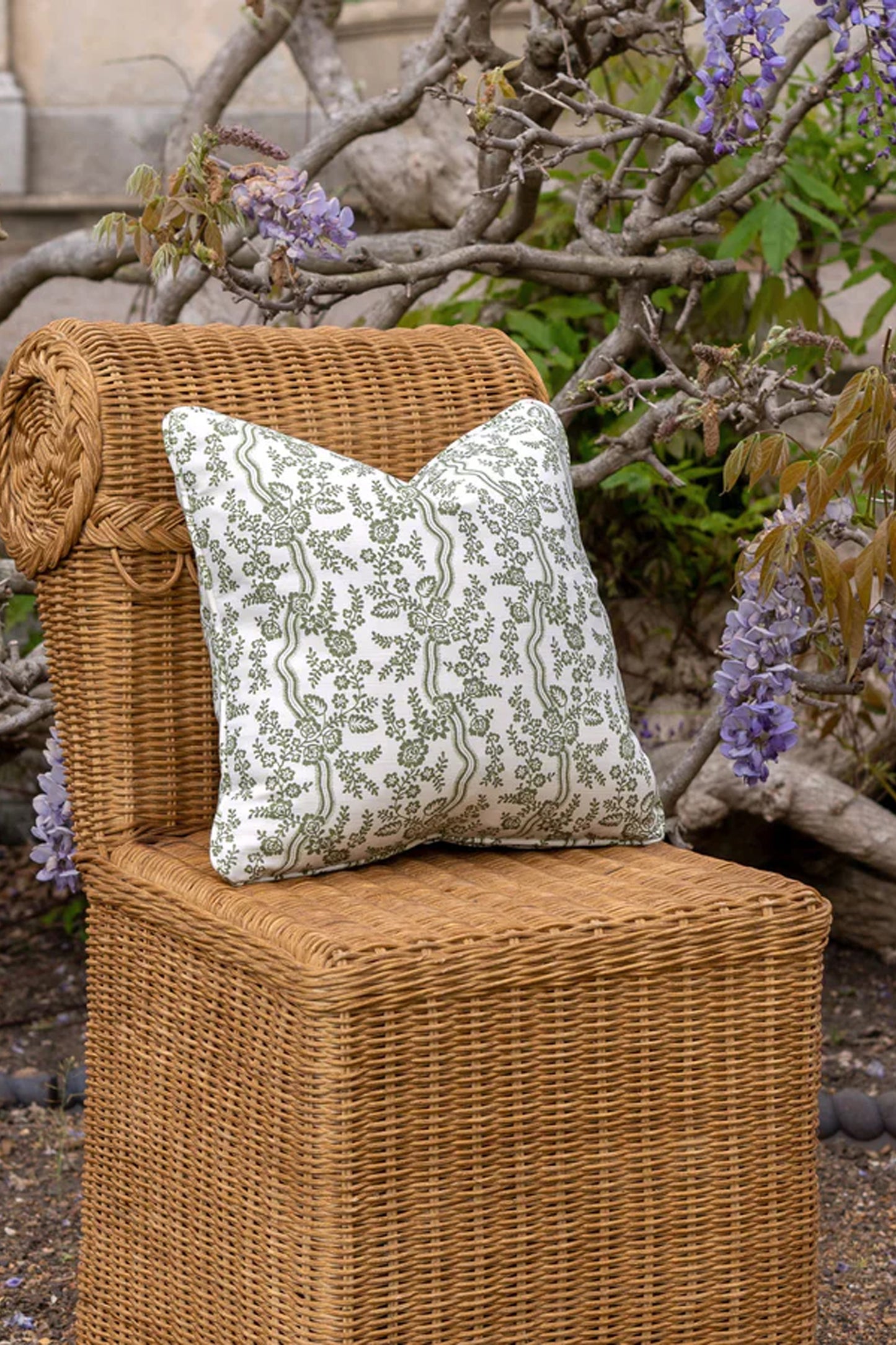 Crosby Piped Throw Cushion