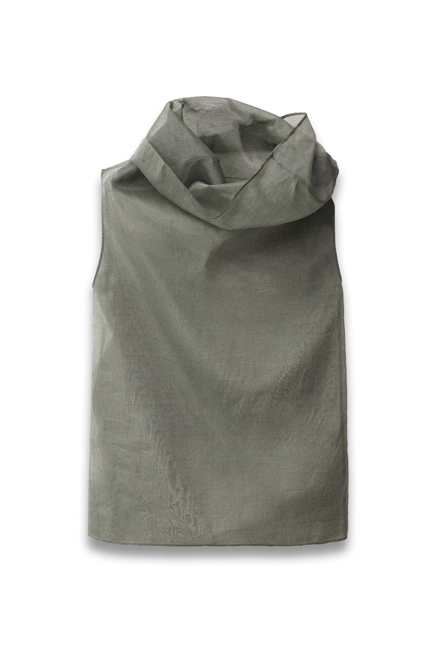 Silk Blouse With Asymmetrical Neckline