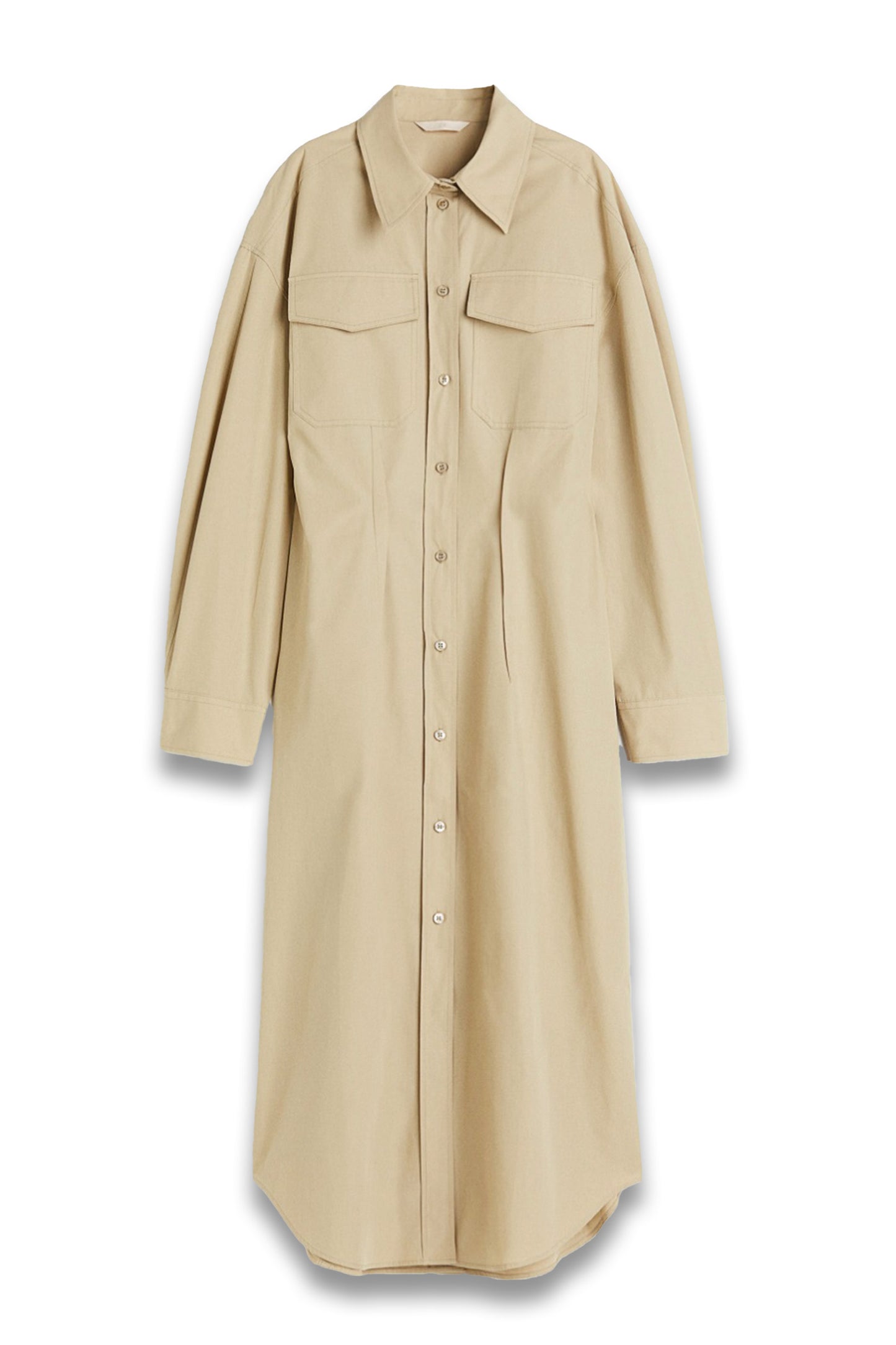 Cotton Shirt Dress