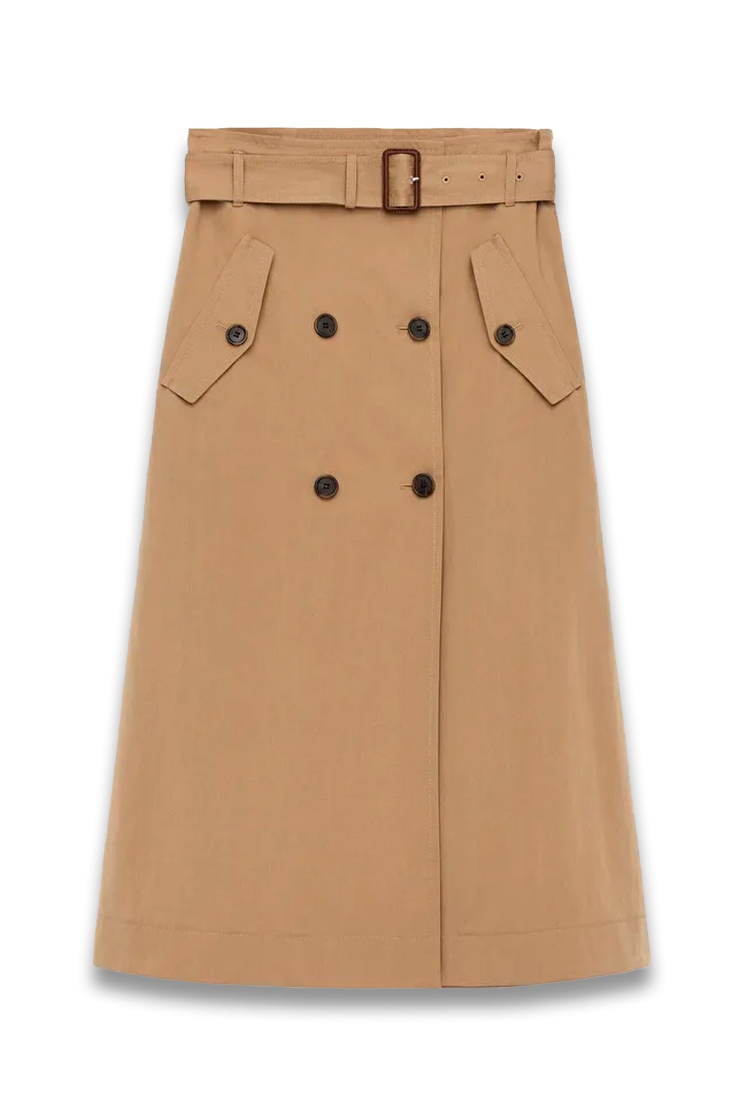 Wrap Midi Skirt