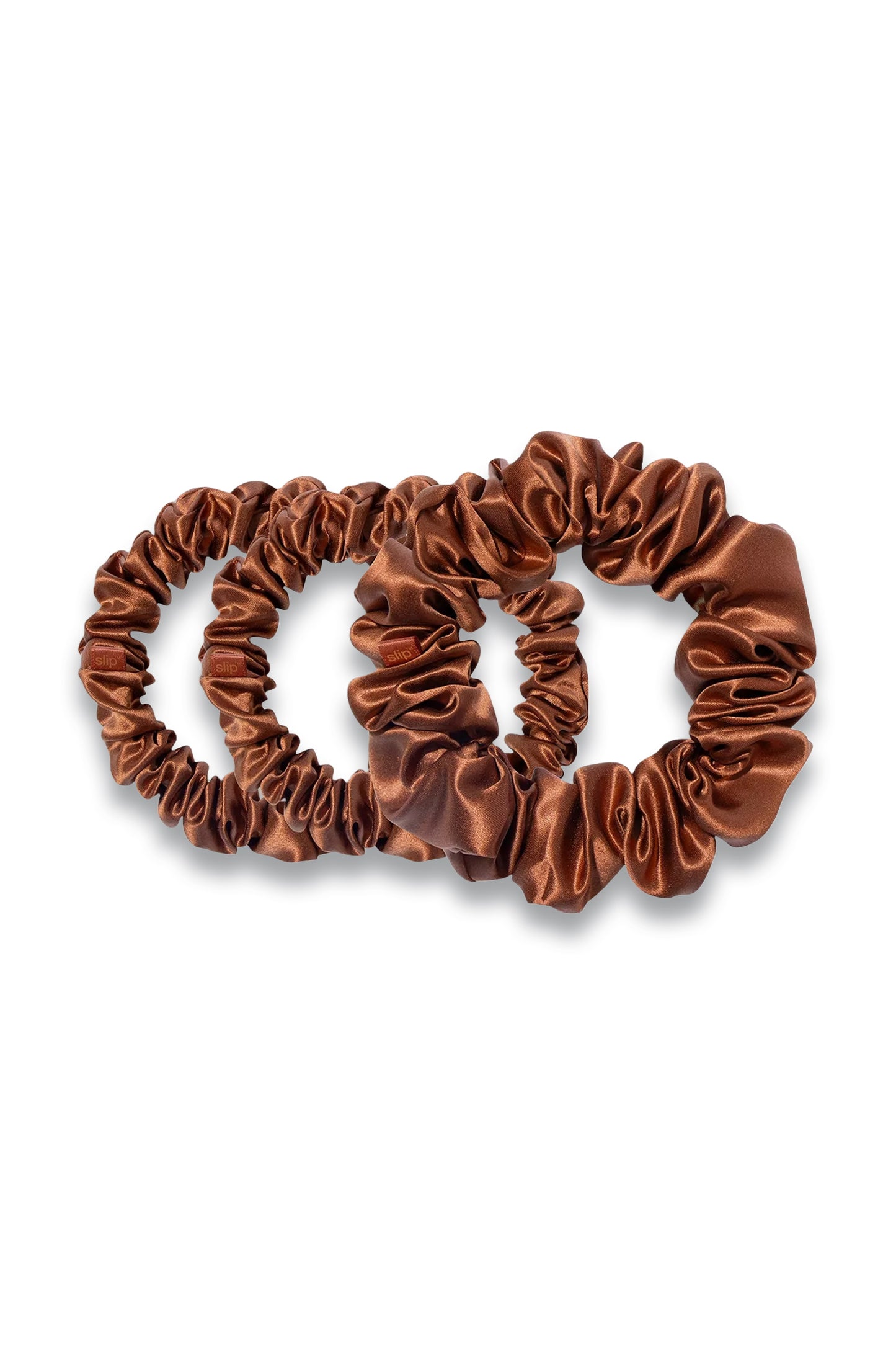 Silk Scrunchies Pack Of Three