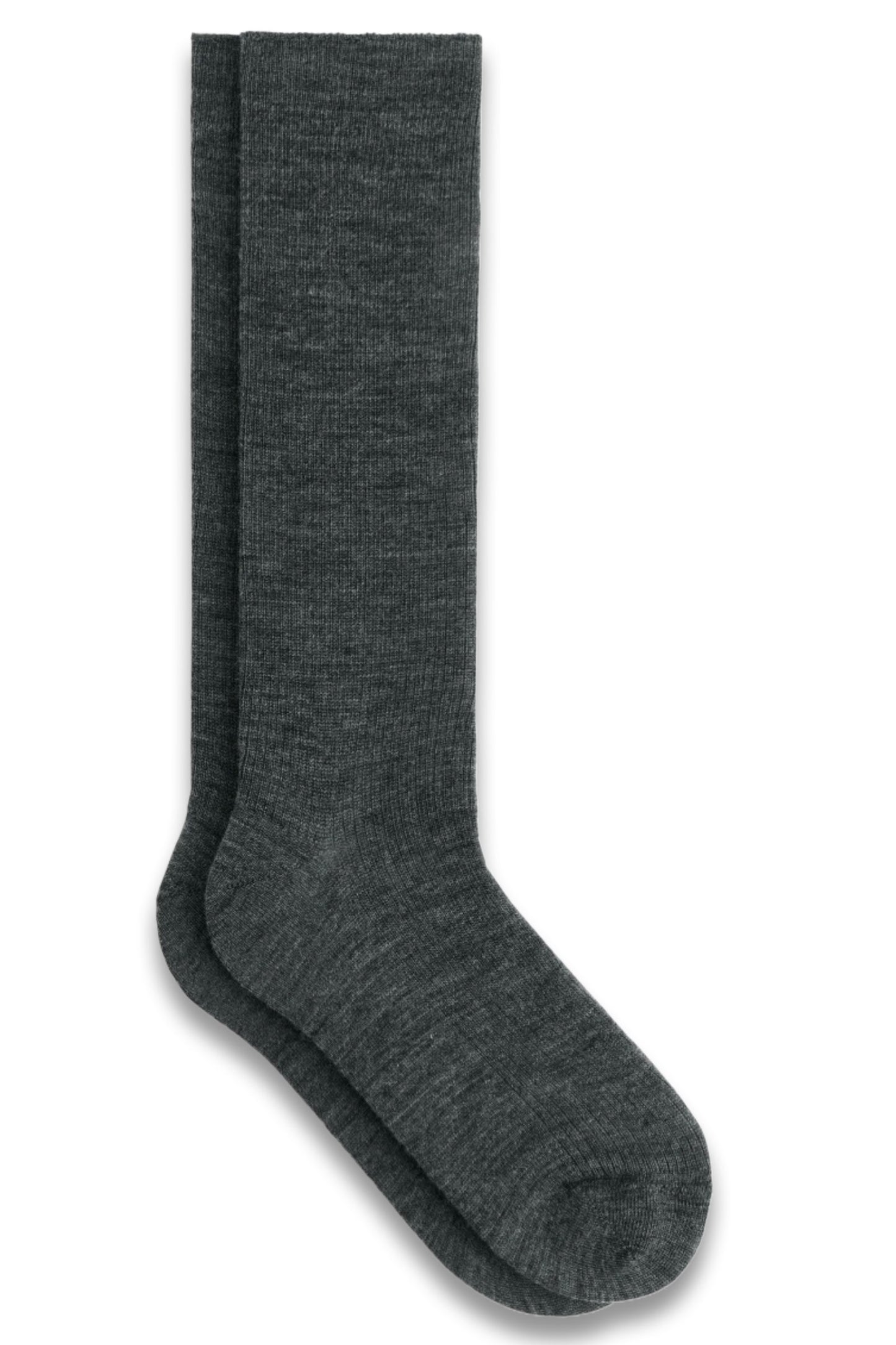 Ribbed Wool-Blend Socks