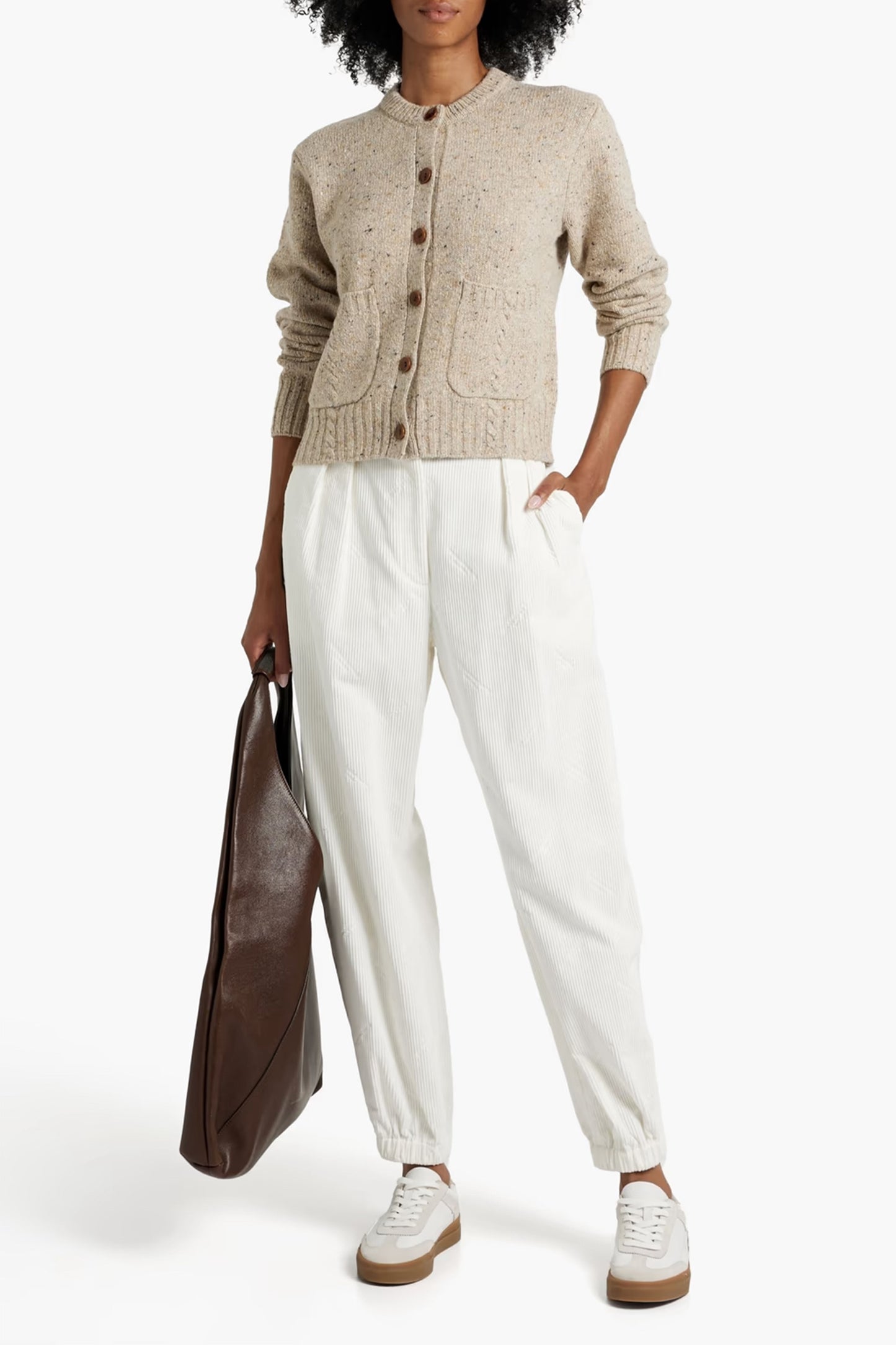 Donegal Merino Wool-blend Cardigan