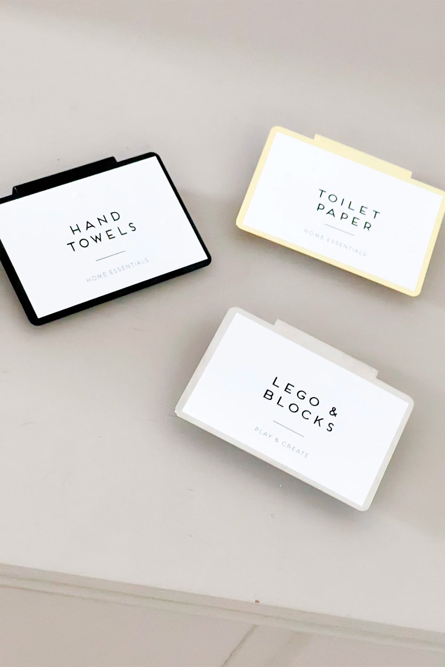 Personalised Basket Tags