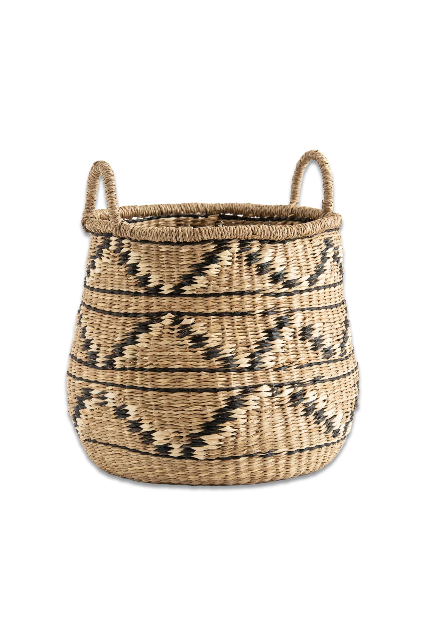 Zac Round Woven Seagrass Basket