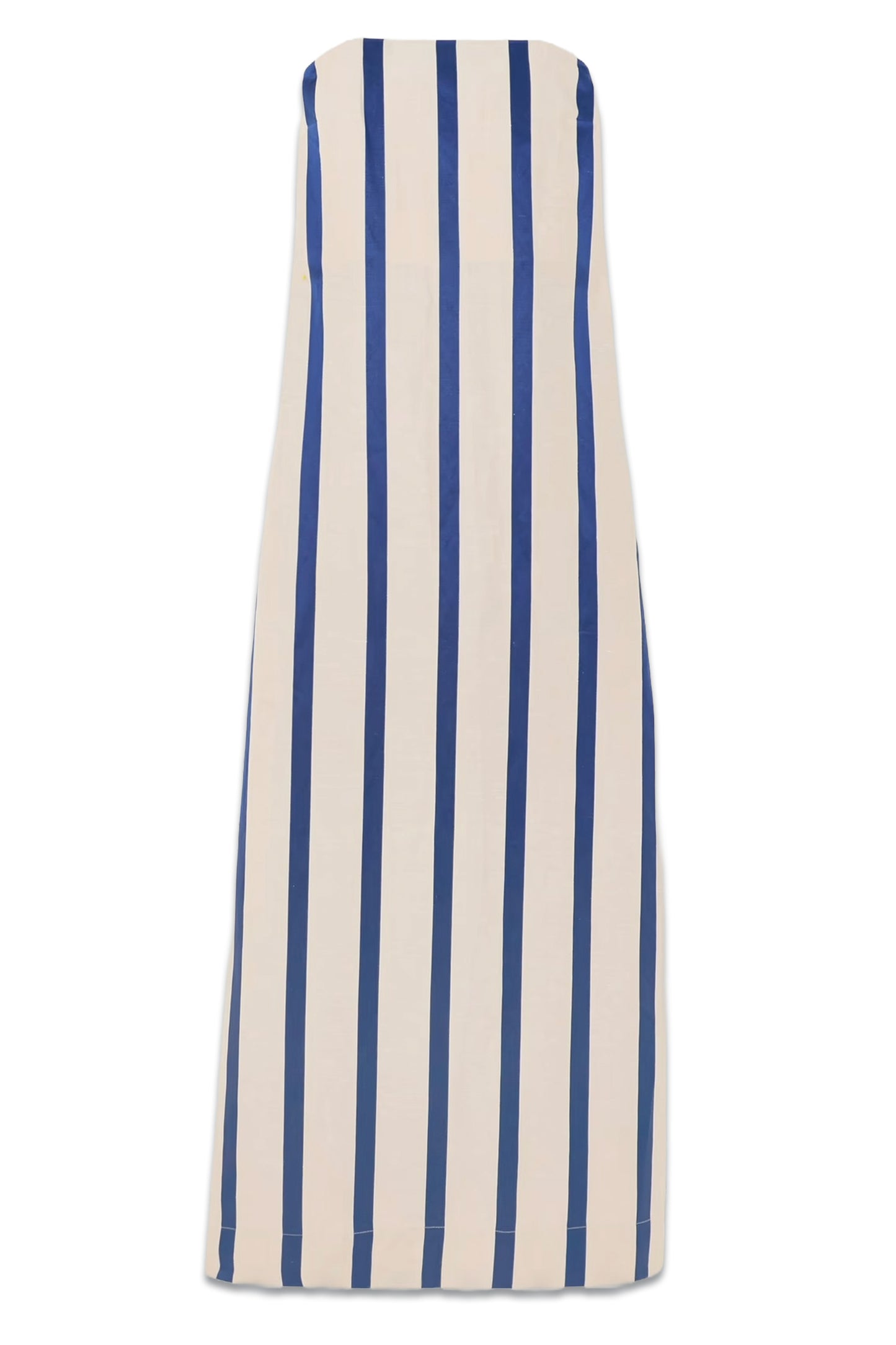 Maine Strapless Striped Maxi Dress