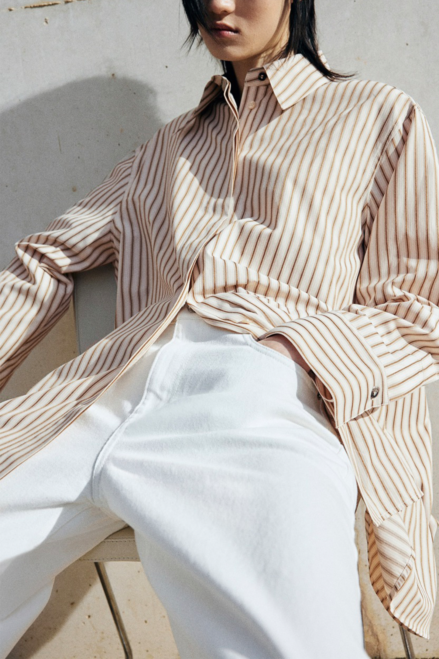 Oversized Twill Shirt
