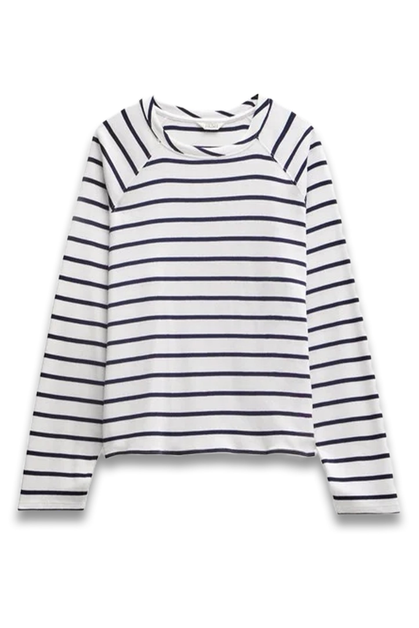 Matilda Stripe Cotton Raglan Top