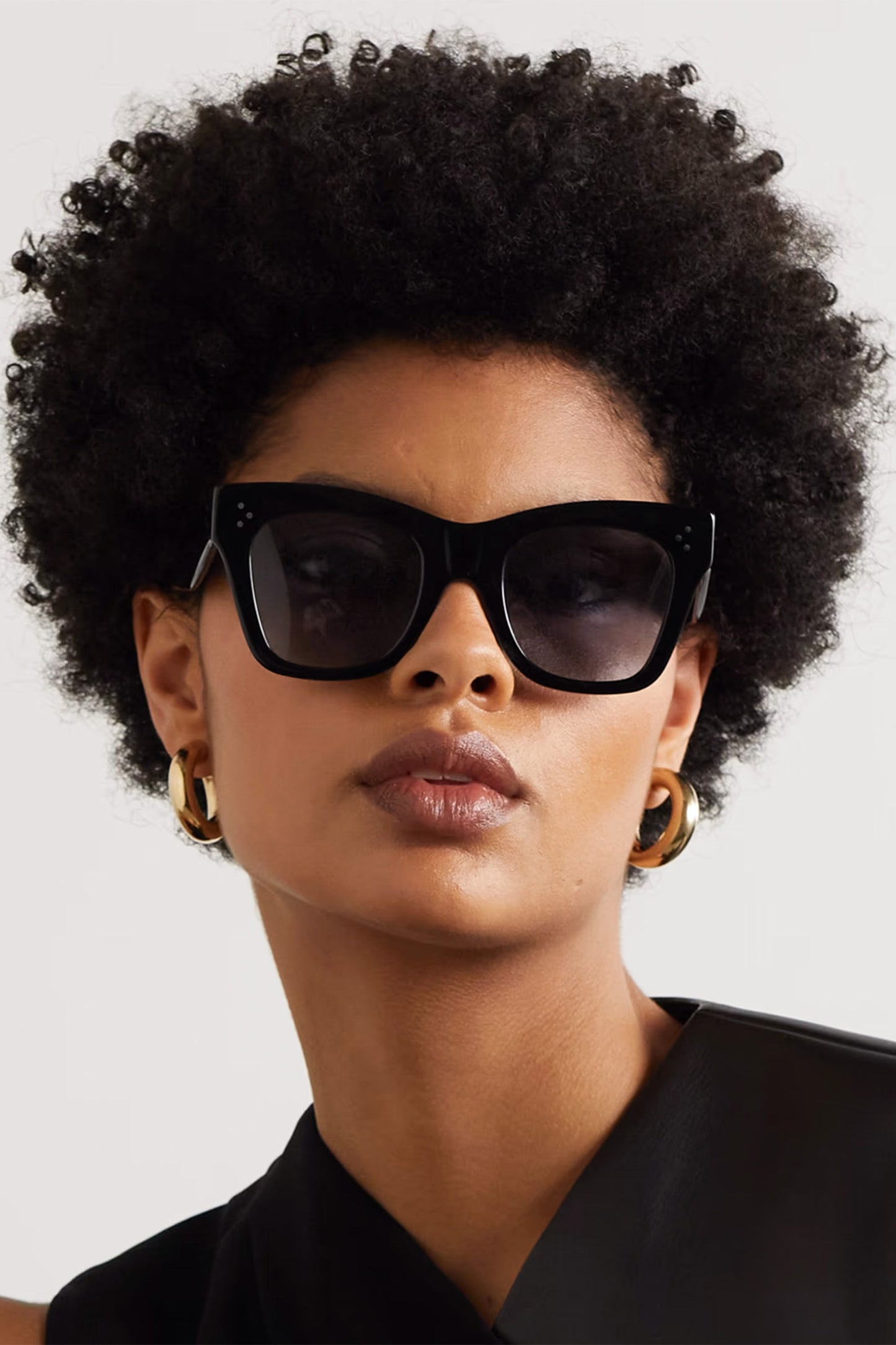 Oversized Cat-eye Acetate Sunglasses