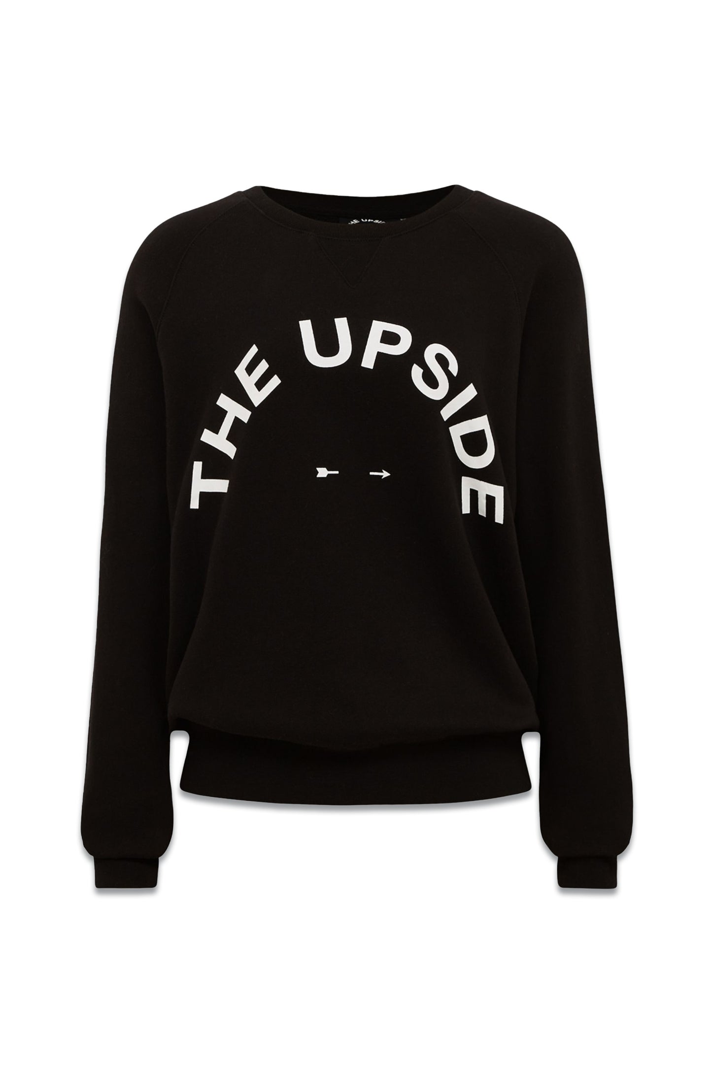 The Upside Crew Neck Jumper In Black