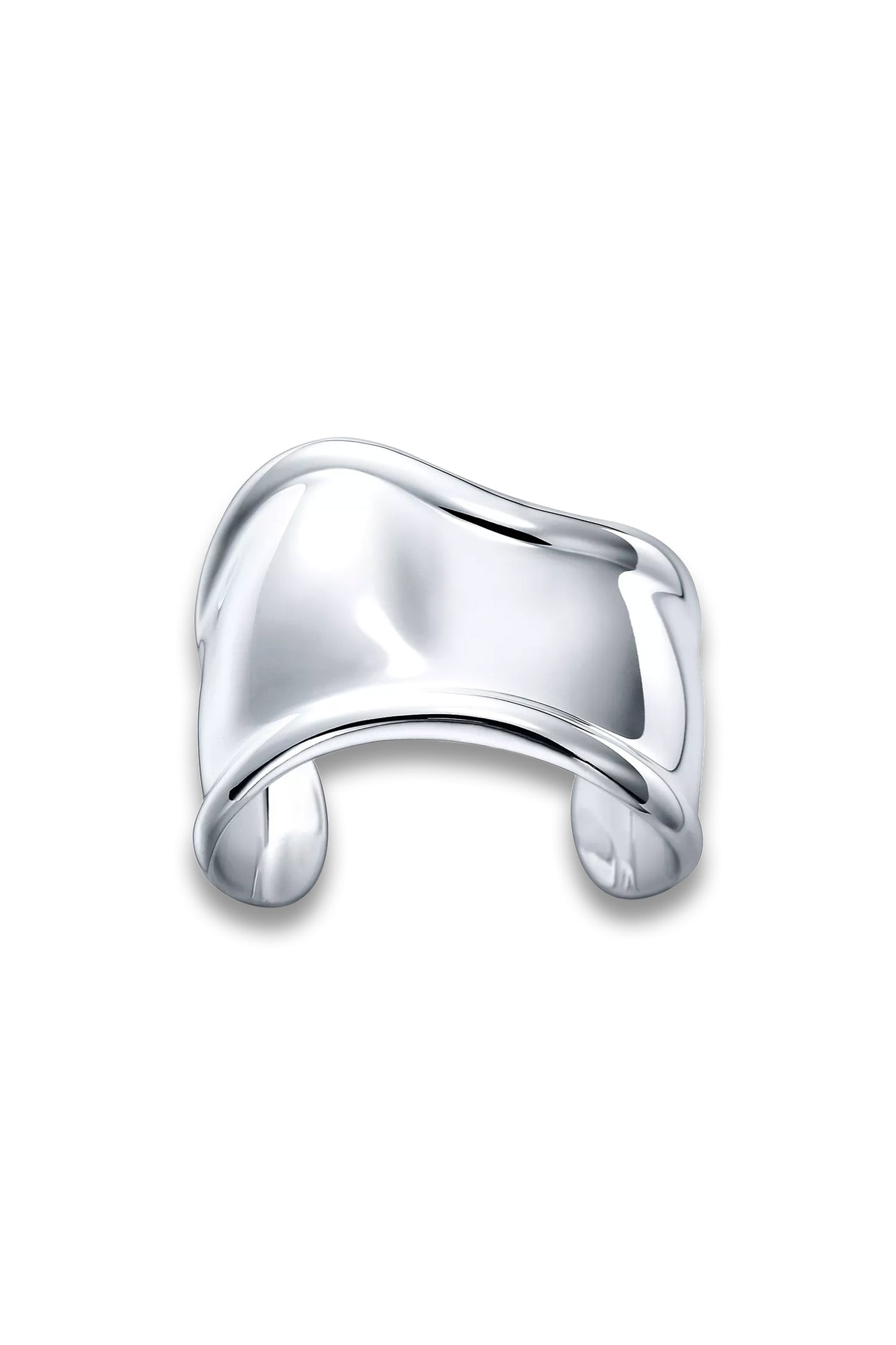 Small Bone Cuff in Sterling Silver