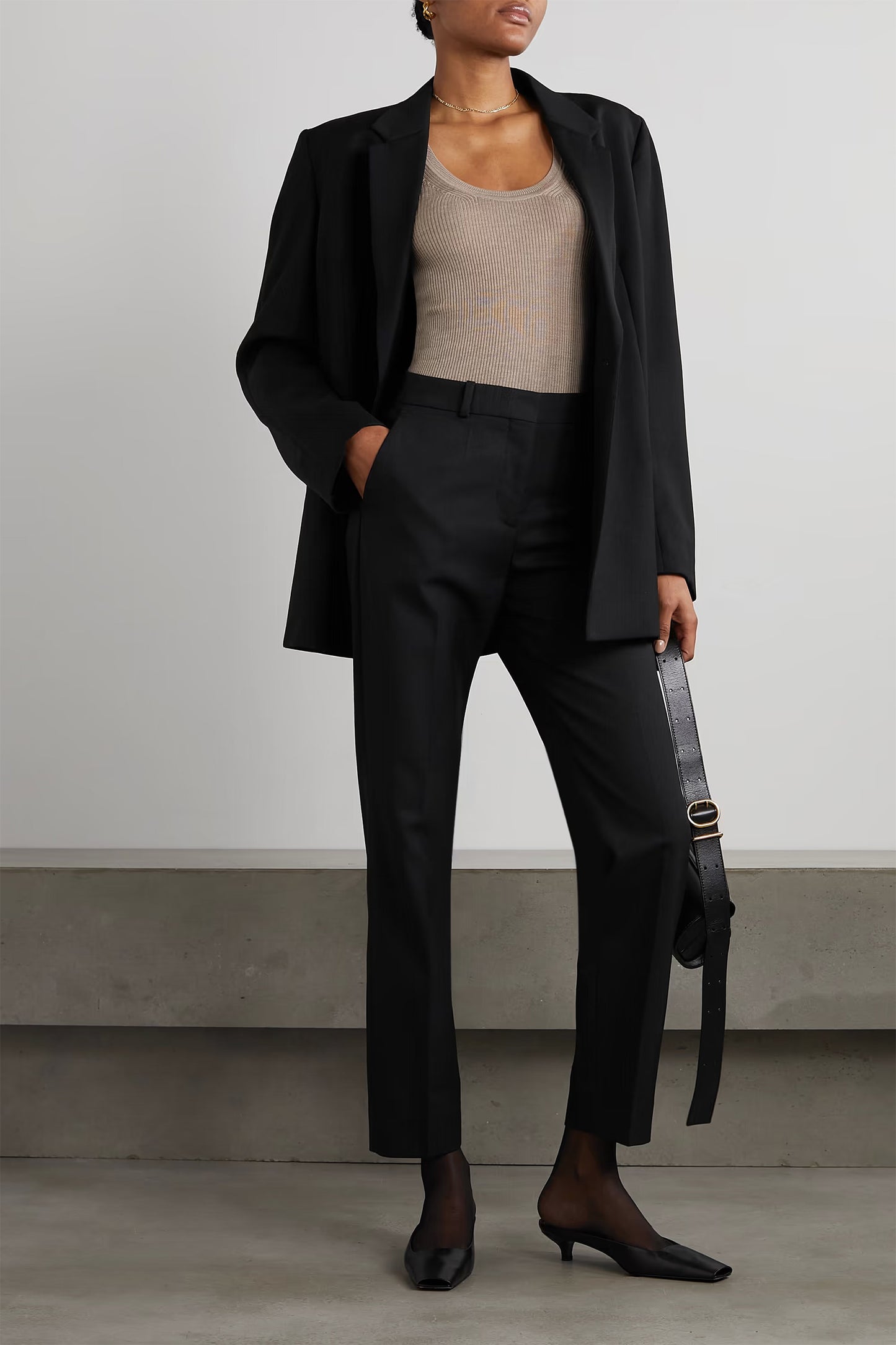 + NET SUSTAIN Recycled Woven Tapered Pants