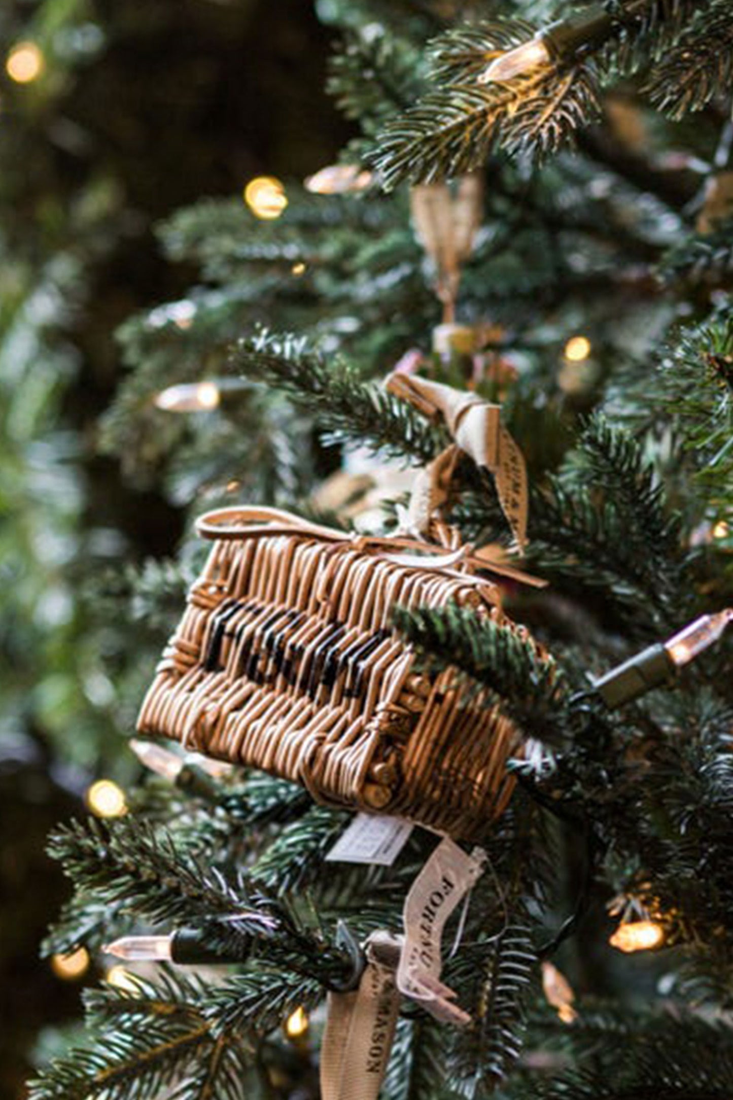 Fortnum's Mini Hamper Christmas Decoration