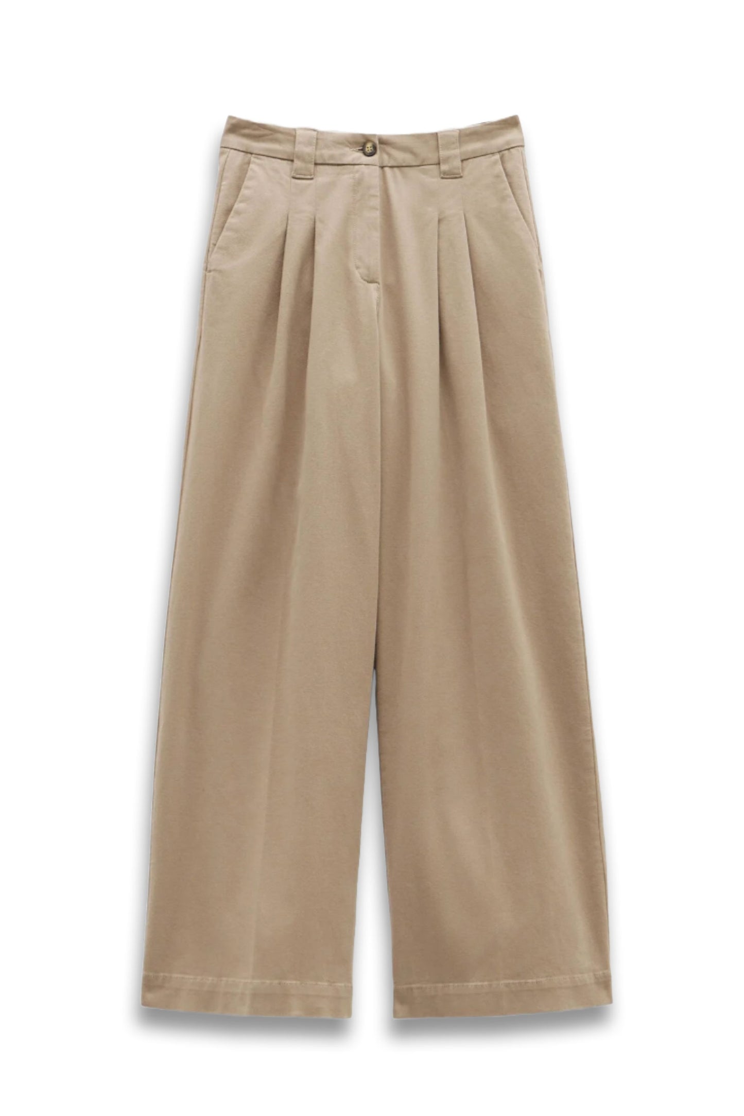 Ali Wide Chino Trousers