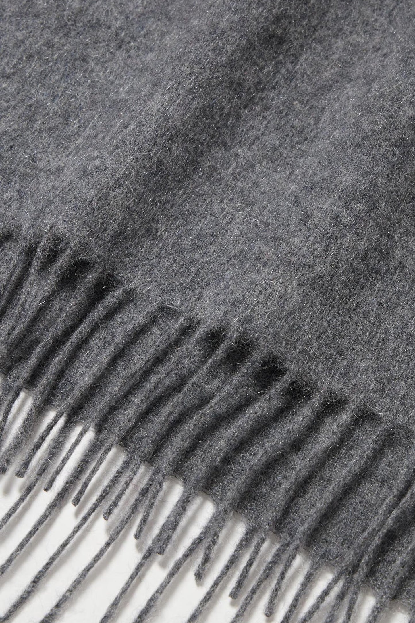 100% Cashmere Scarf, Gray