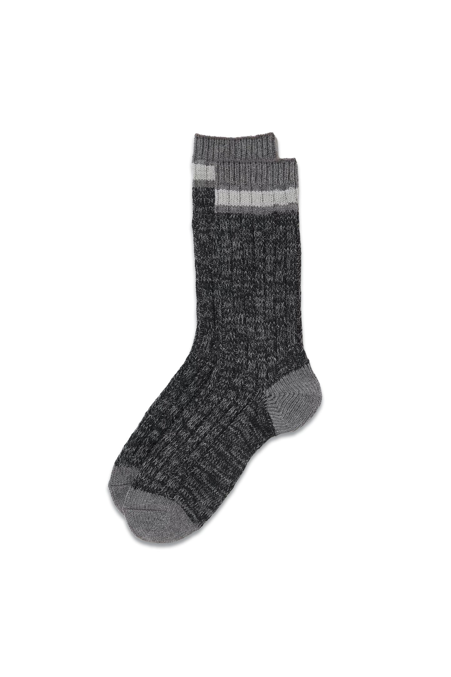 Heattech Slub Ribbed Thermal Socks