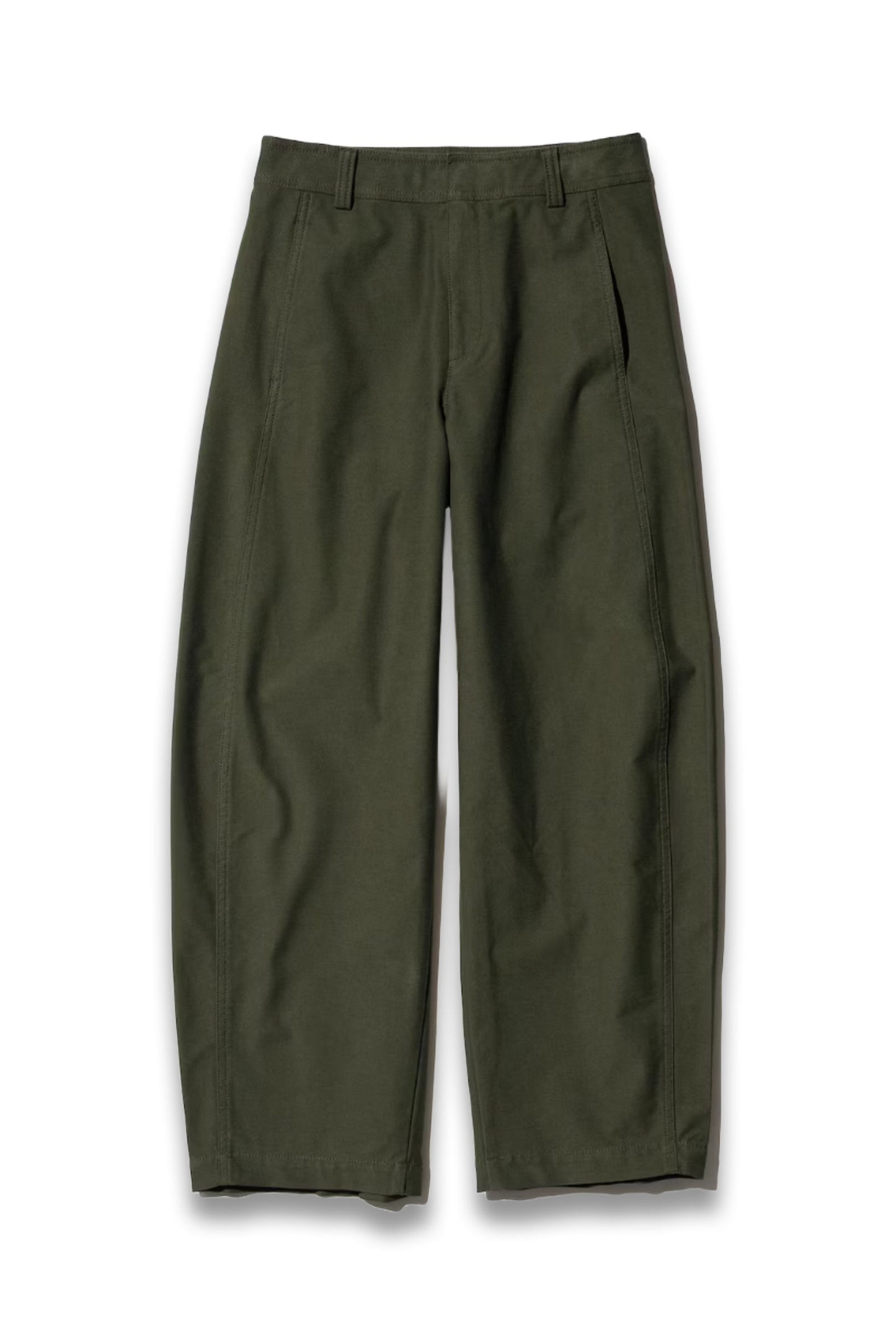Jersey Barrel Leg Trousers