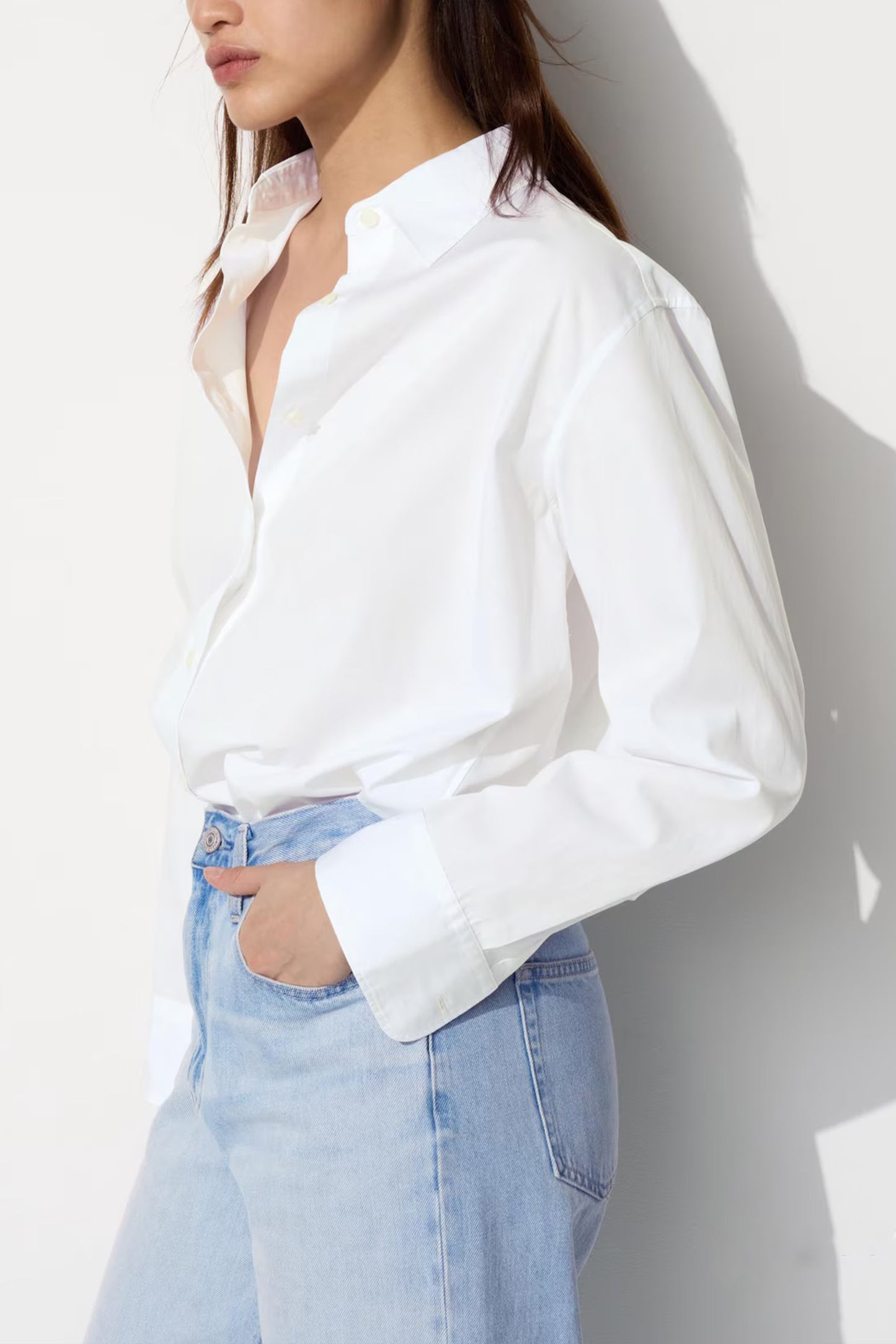 White Cotton Shirt
