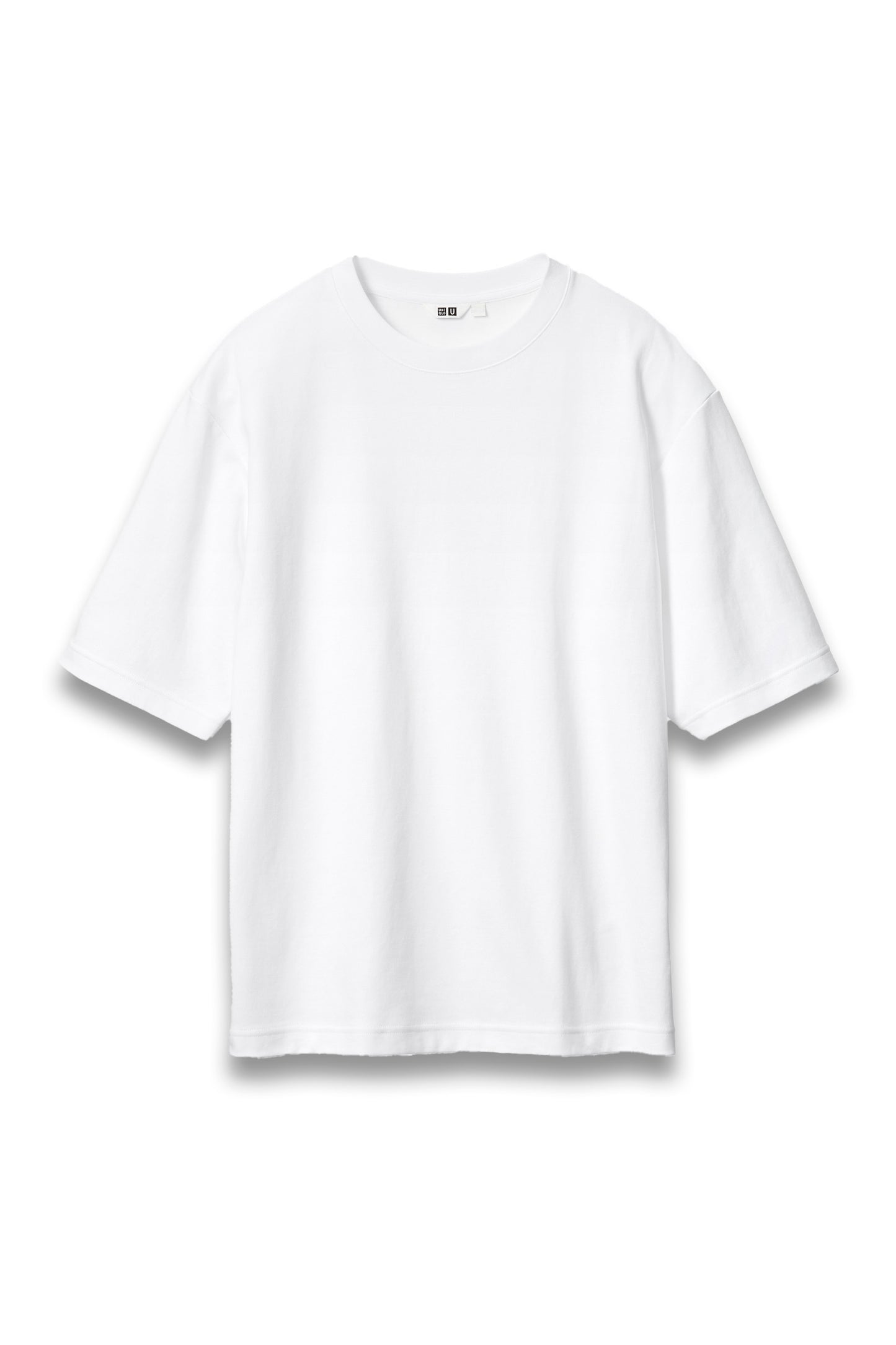AIRism Cotton Oversized Crew Neck T-Shirt (Half Sleeve)