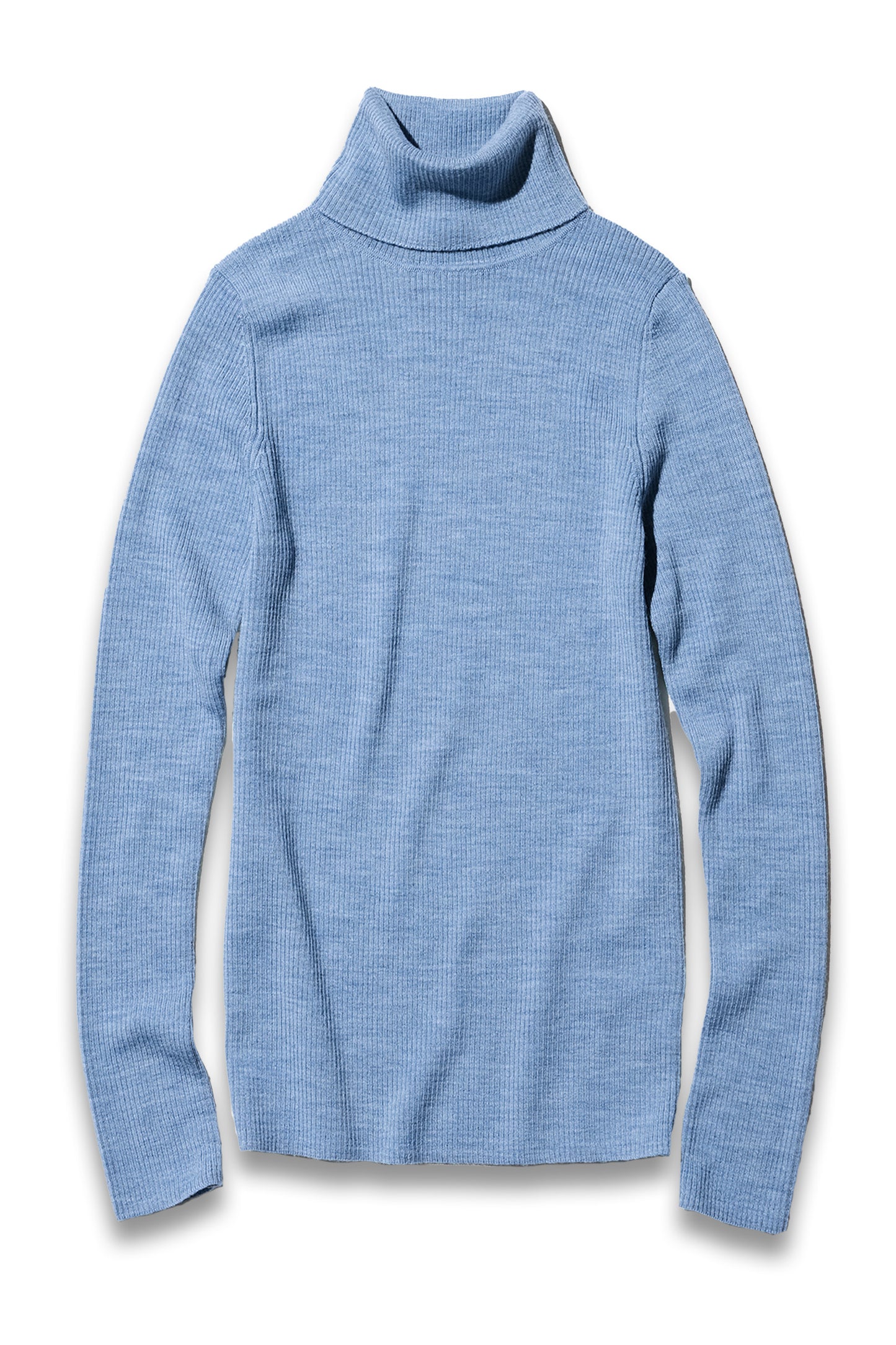 Merino Ribbed Turtleneck Jumper