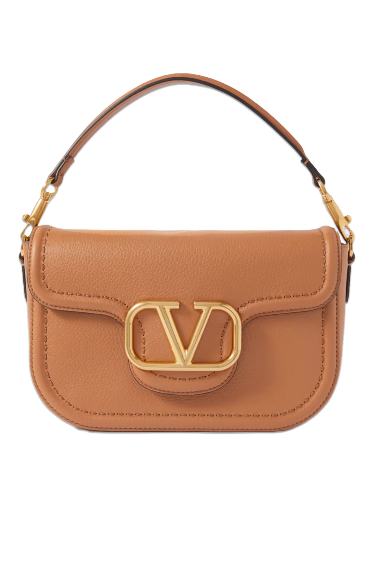Locò Textured-Leather Shoulder Bag