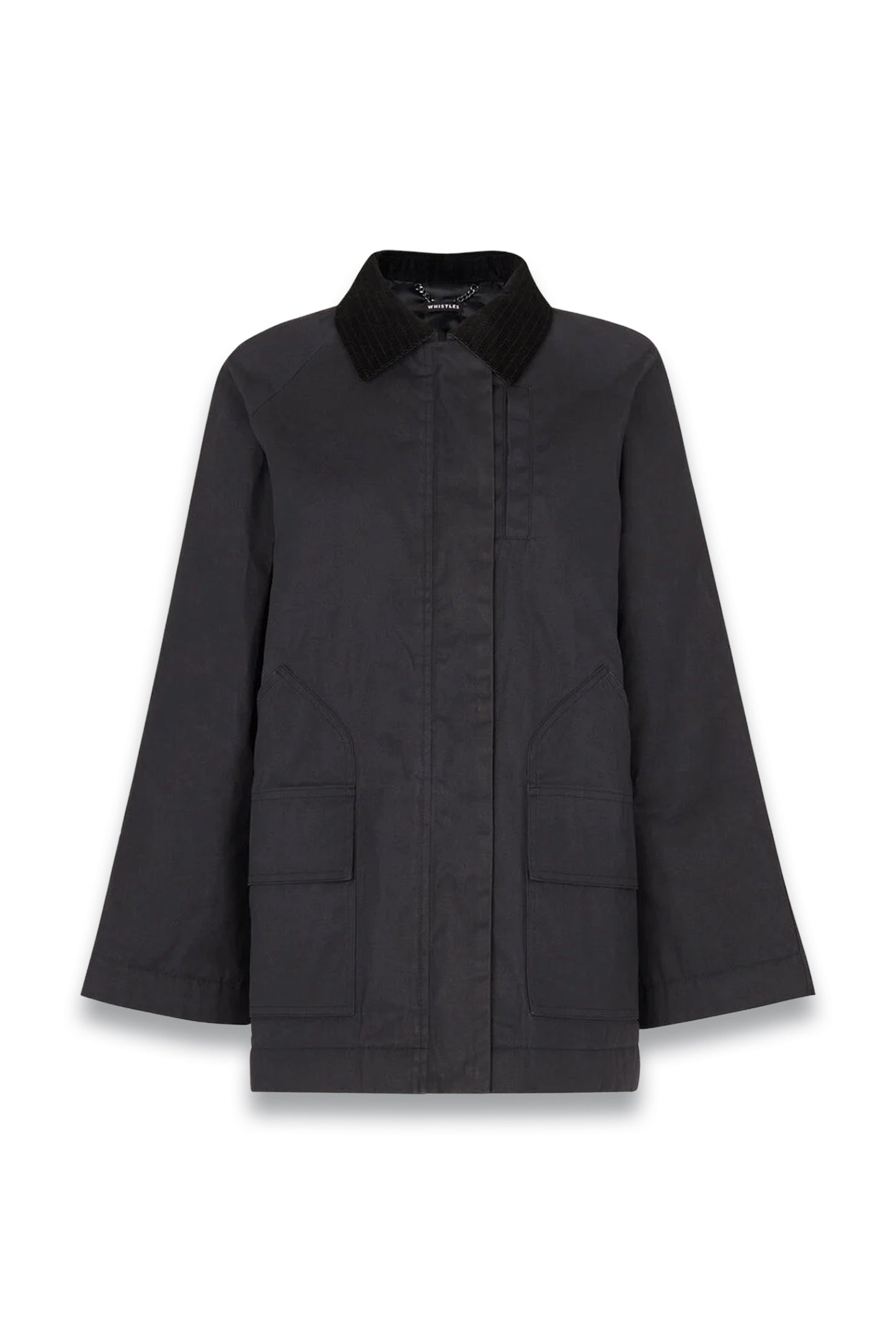 Black Fern Waxed Barn Jacket